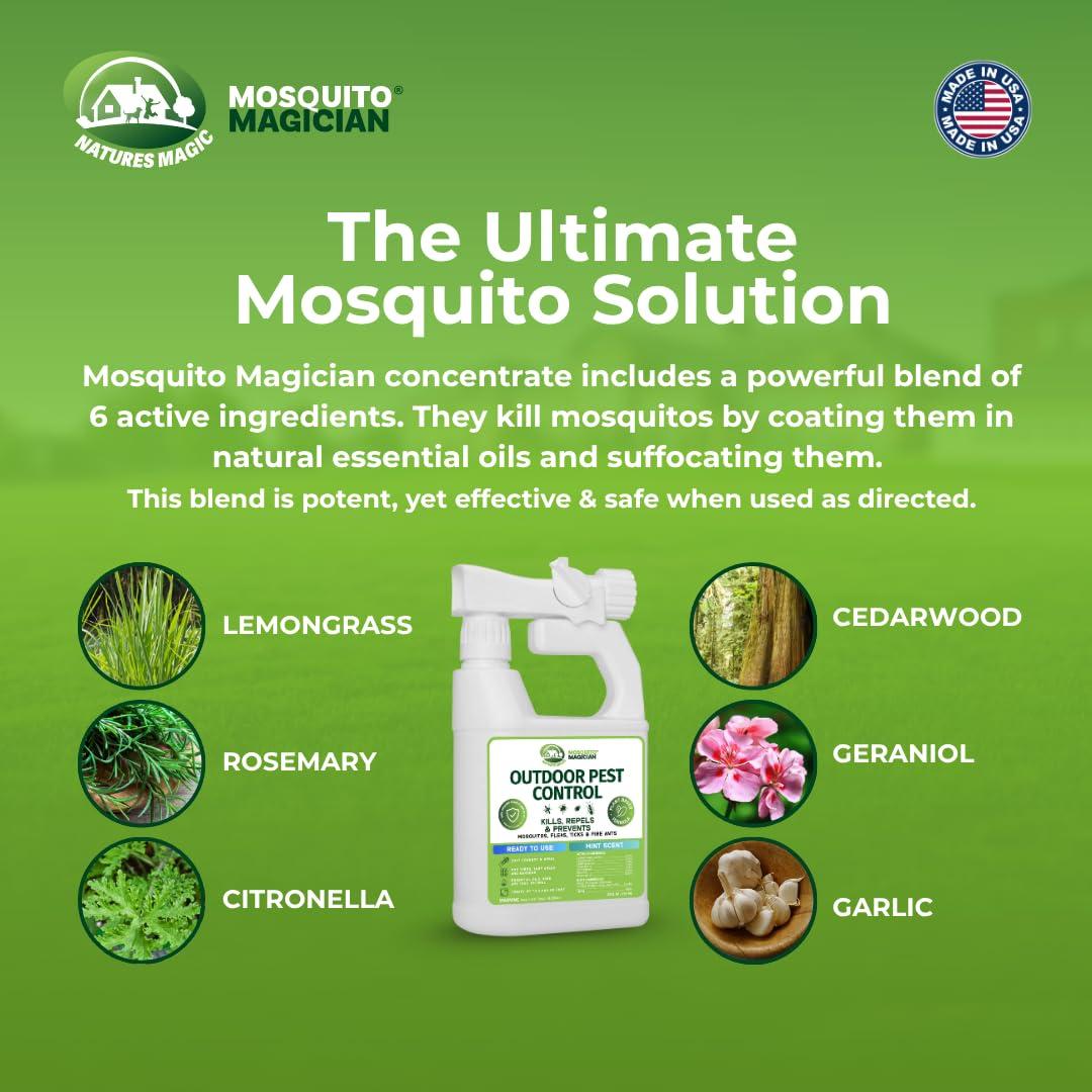Pulverizador de Manguera Magician de Mosquitos 946 ml - Menta