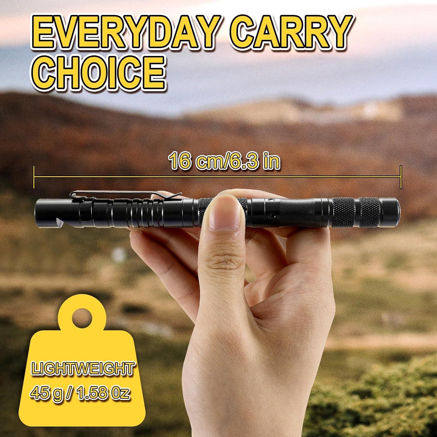 Bolígrafo Táctico GLOPUS 9 en 1 para Supervivencia