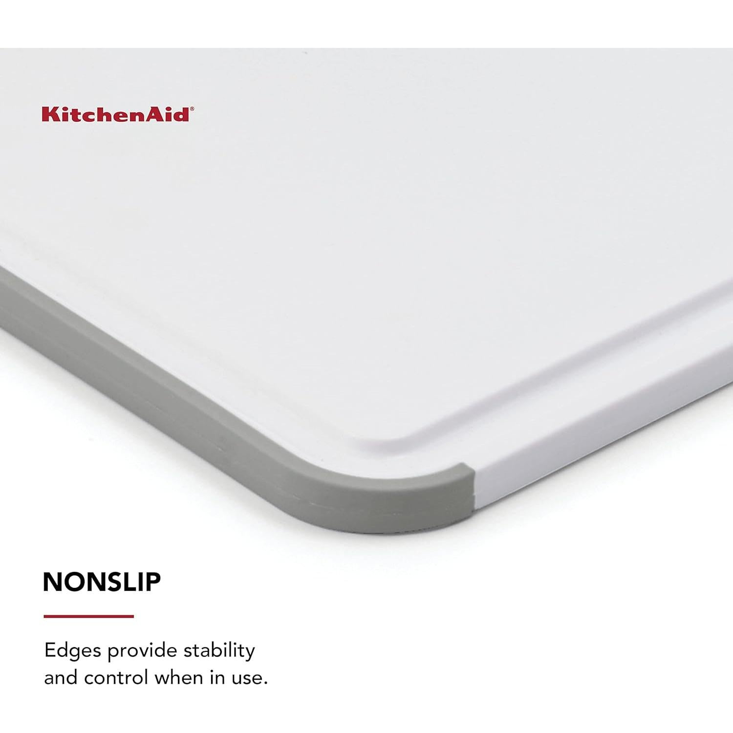 Juego de 2 Tablas de Cortar Antideslizantes KitchenAid 35.56x27.94cm