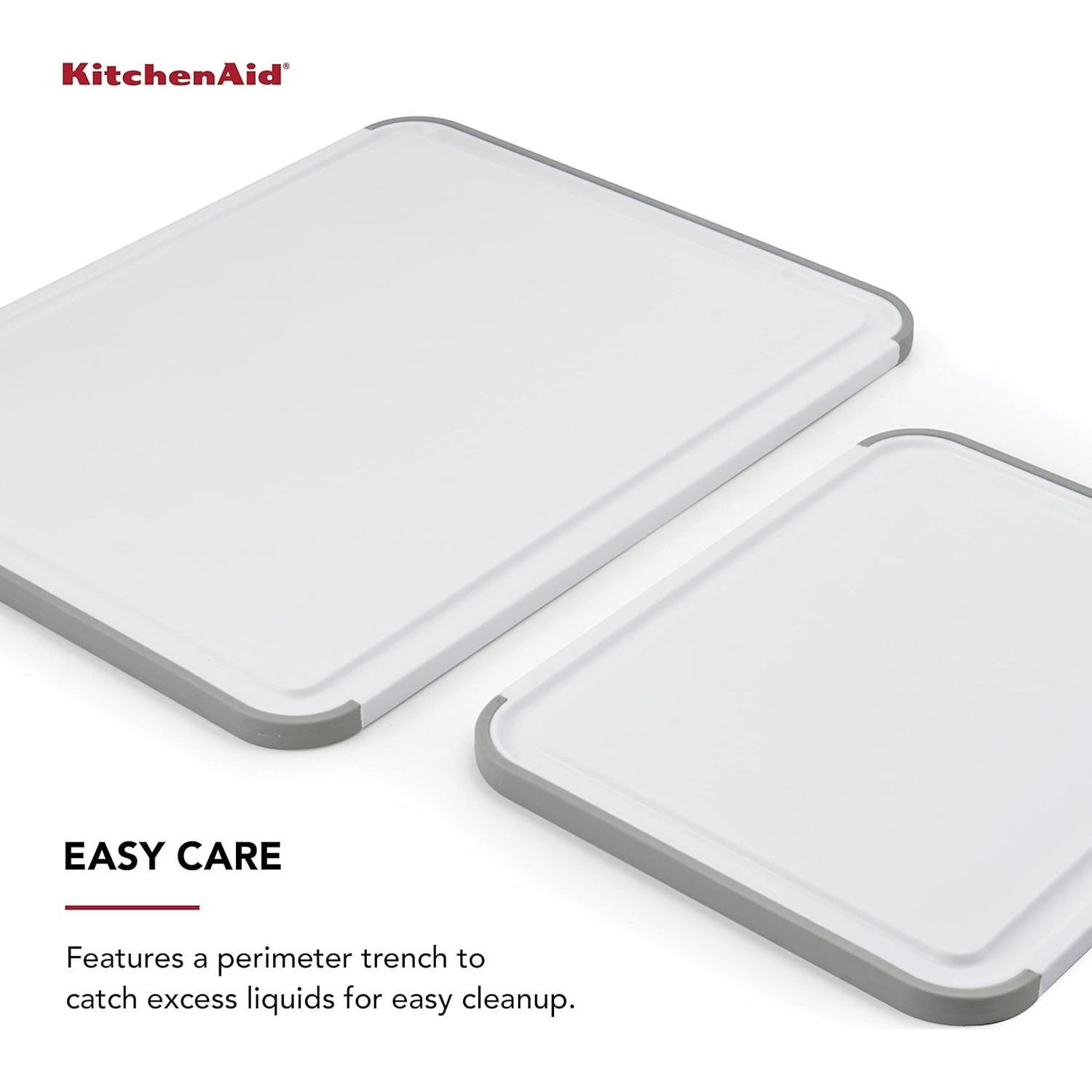 Juego de 2 Tablas de Cortar Antideslizantes KitchenAid 35.56x27.94cm