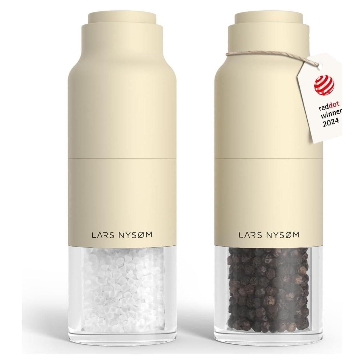 Juego de Molinillos de Sal y Pimienta LARS NYSØM Manual 2 Piezas