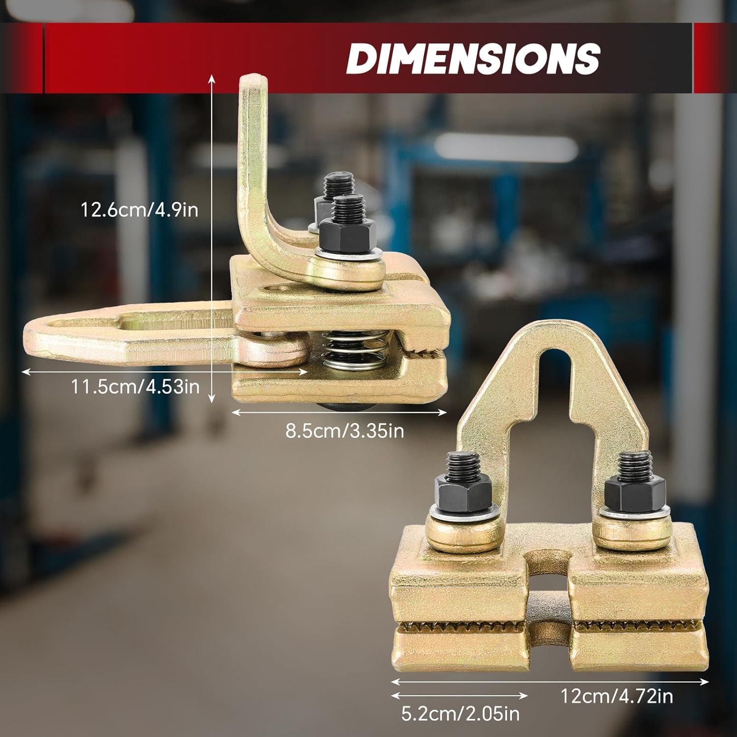 Kit Abrazaderas Reparación Carrocería Weyleity 2.84 kg