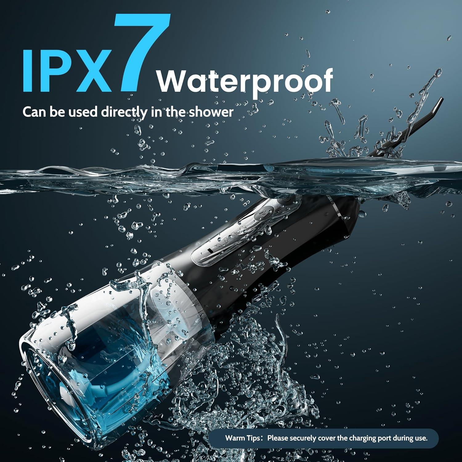 Hilo Dental de Agua VOLTLEAP C2 IPX7 320ml Negro