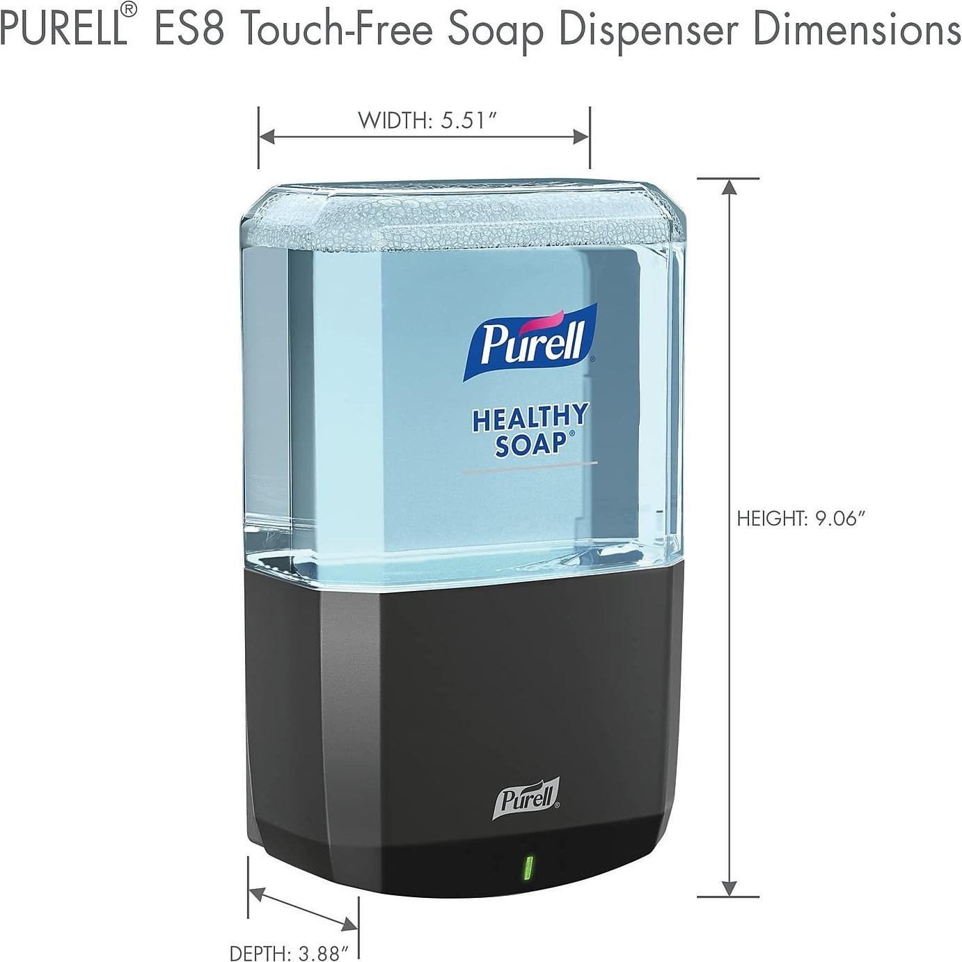 Dispensador Automático de Jabón Purell ES8 Gris 1200ml