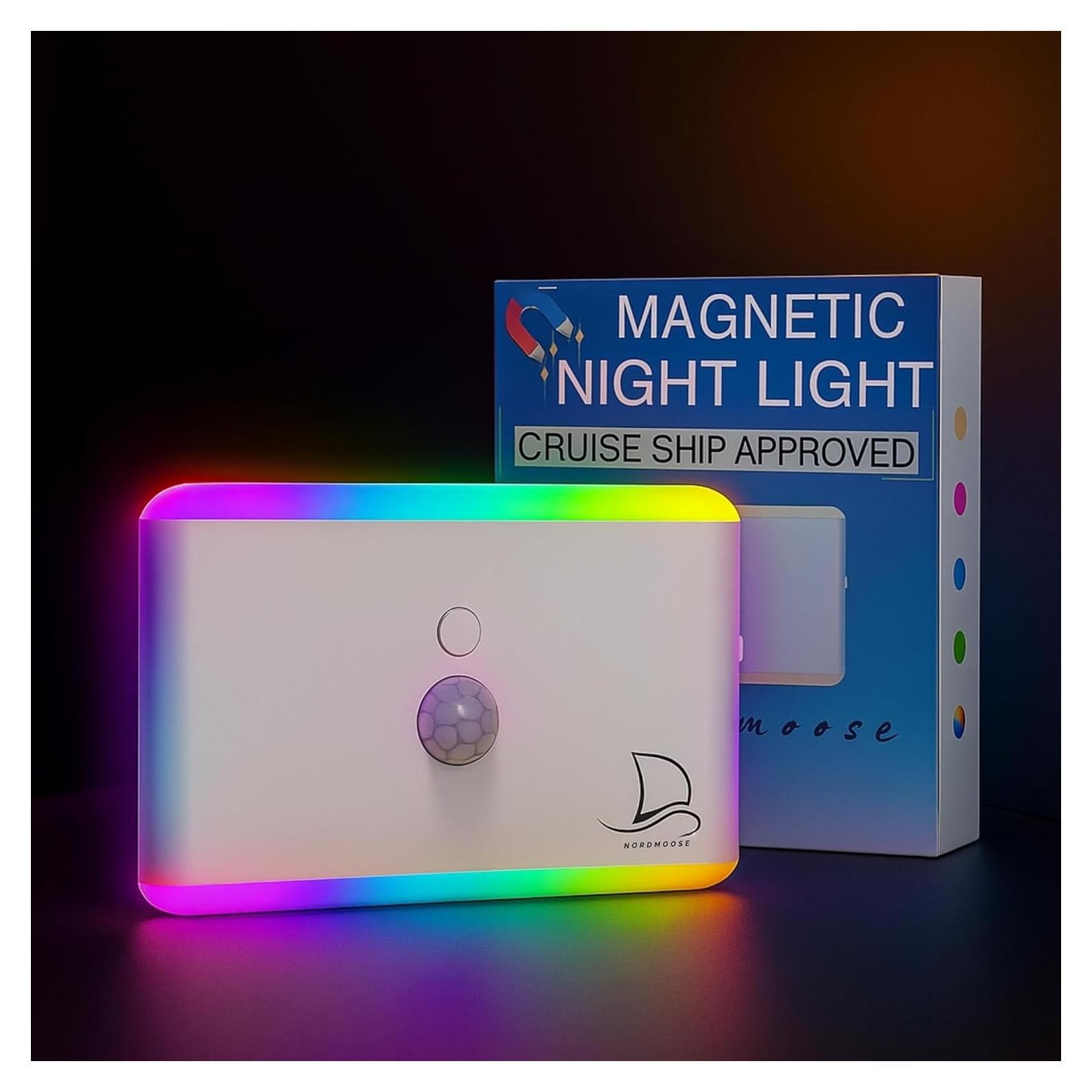 Luz Nocturna Magnética con Sensor de Movimiento Nordmoose