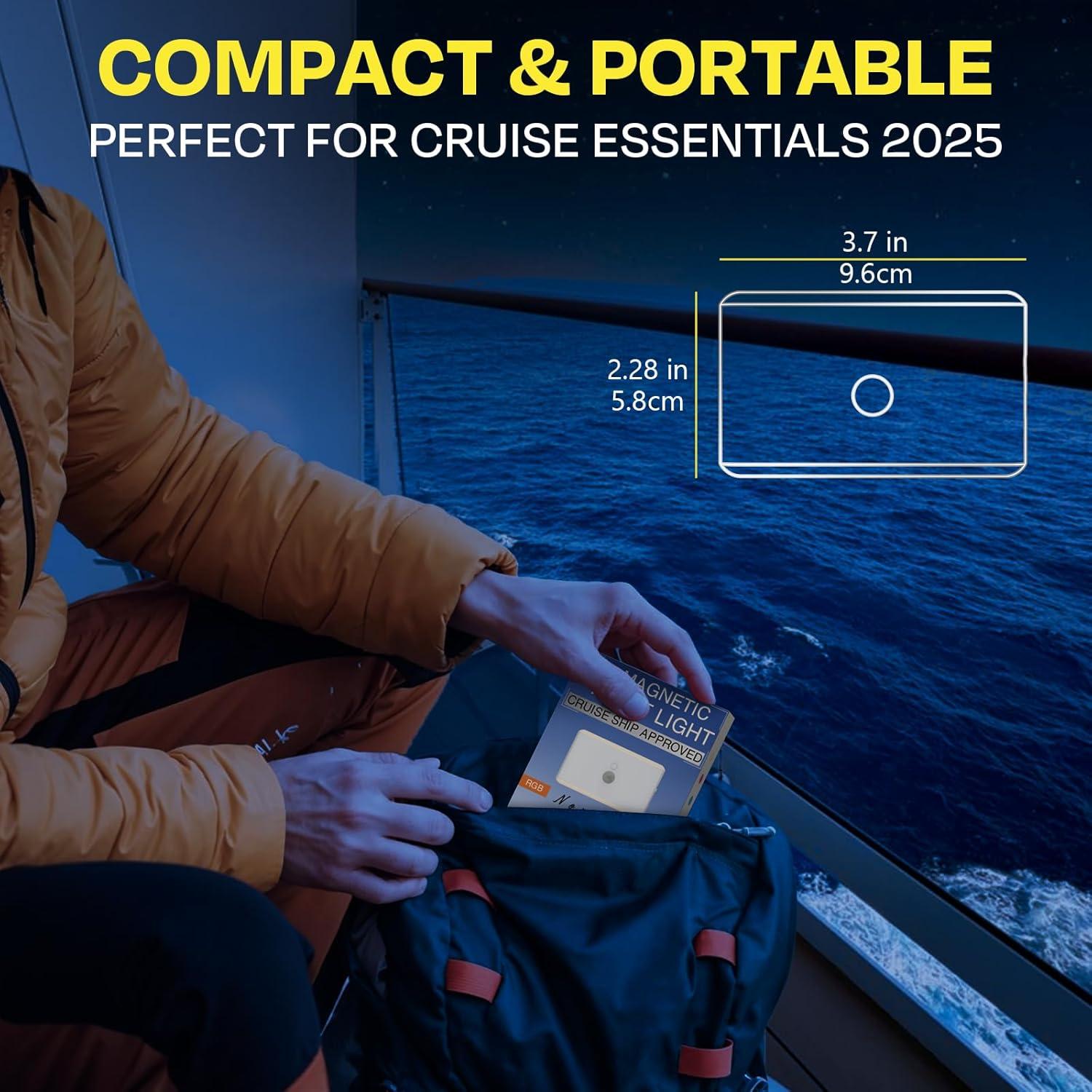 Luz Nocturna Magnética con Sensor de Movimiento Nordmoose