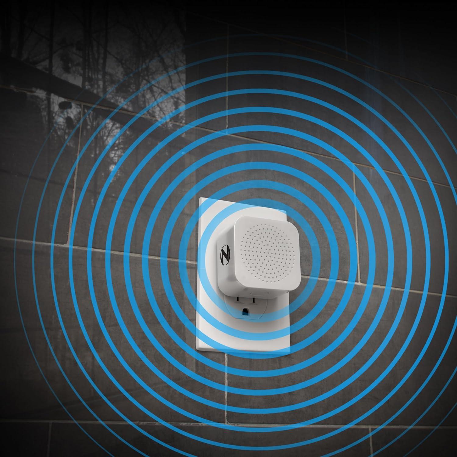 Timbre Inalámbrico Night Owl DB-DBW2CH-B - Blanco