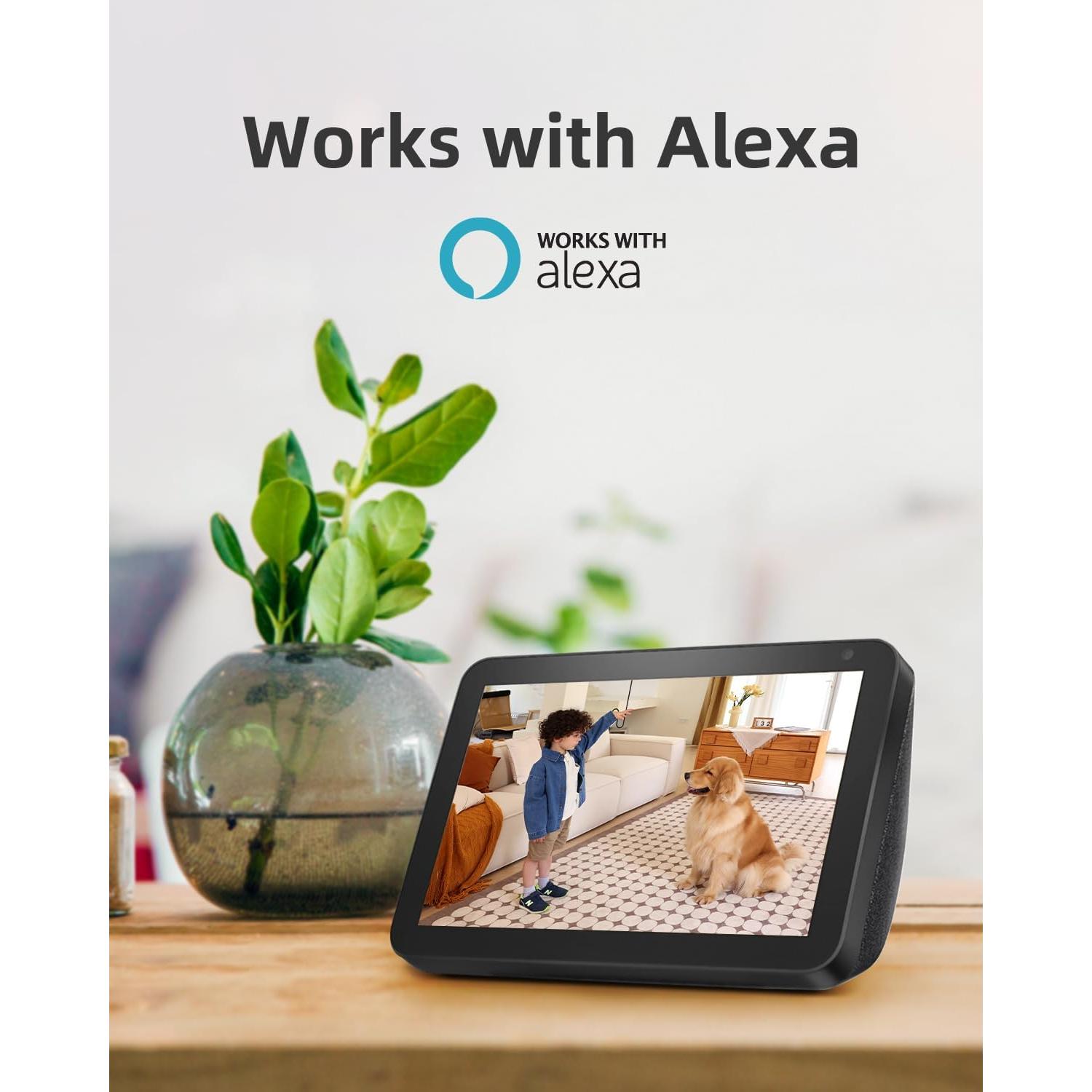 Cámara de Seguridad Interior Noorio T110 2K WiFi 5GHz 360°