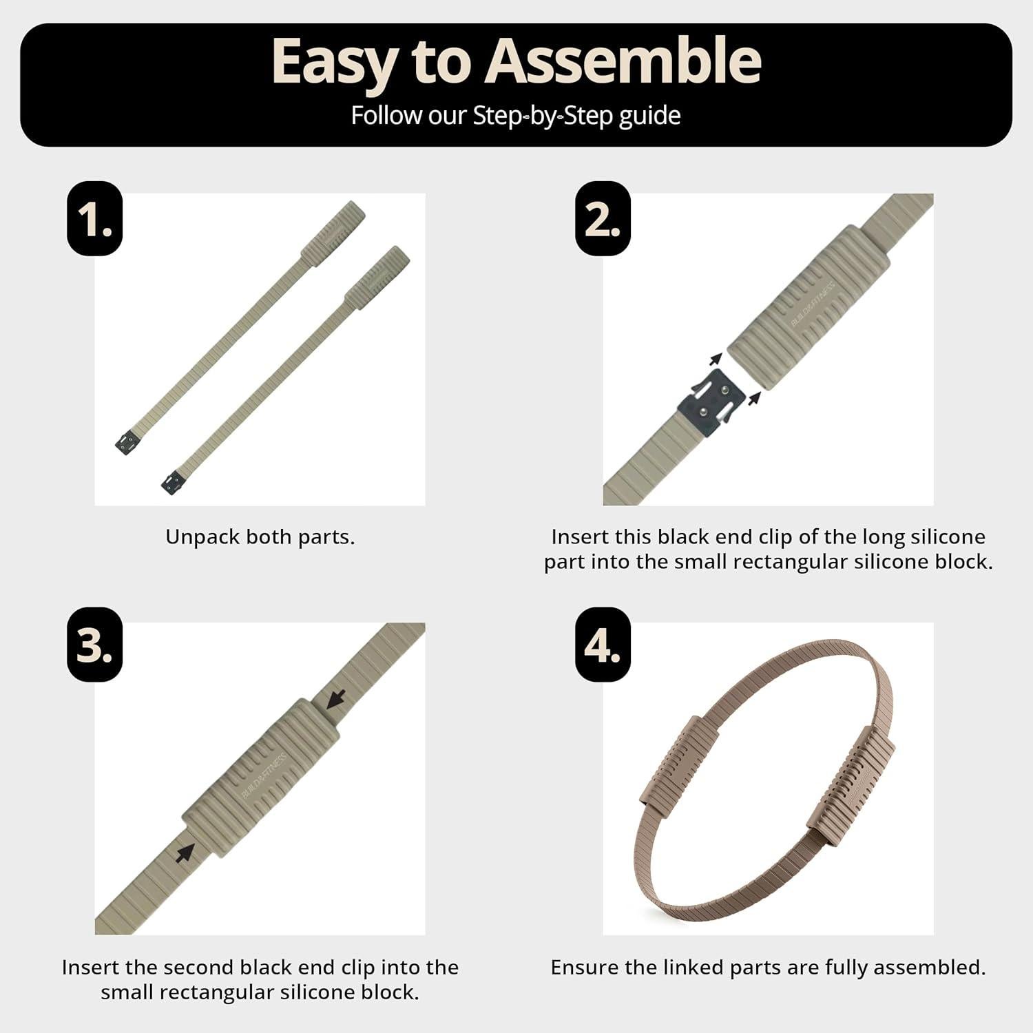 Anillo de Pilates Build & Fitness 34.3 cm Silicona y Fibra