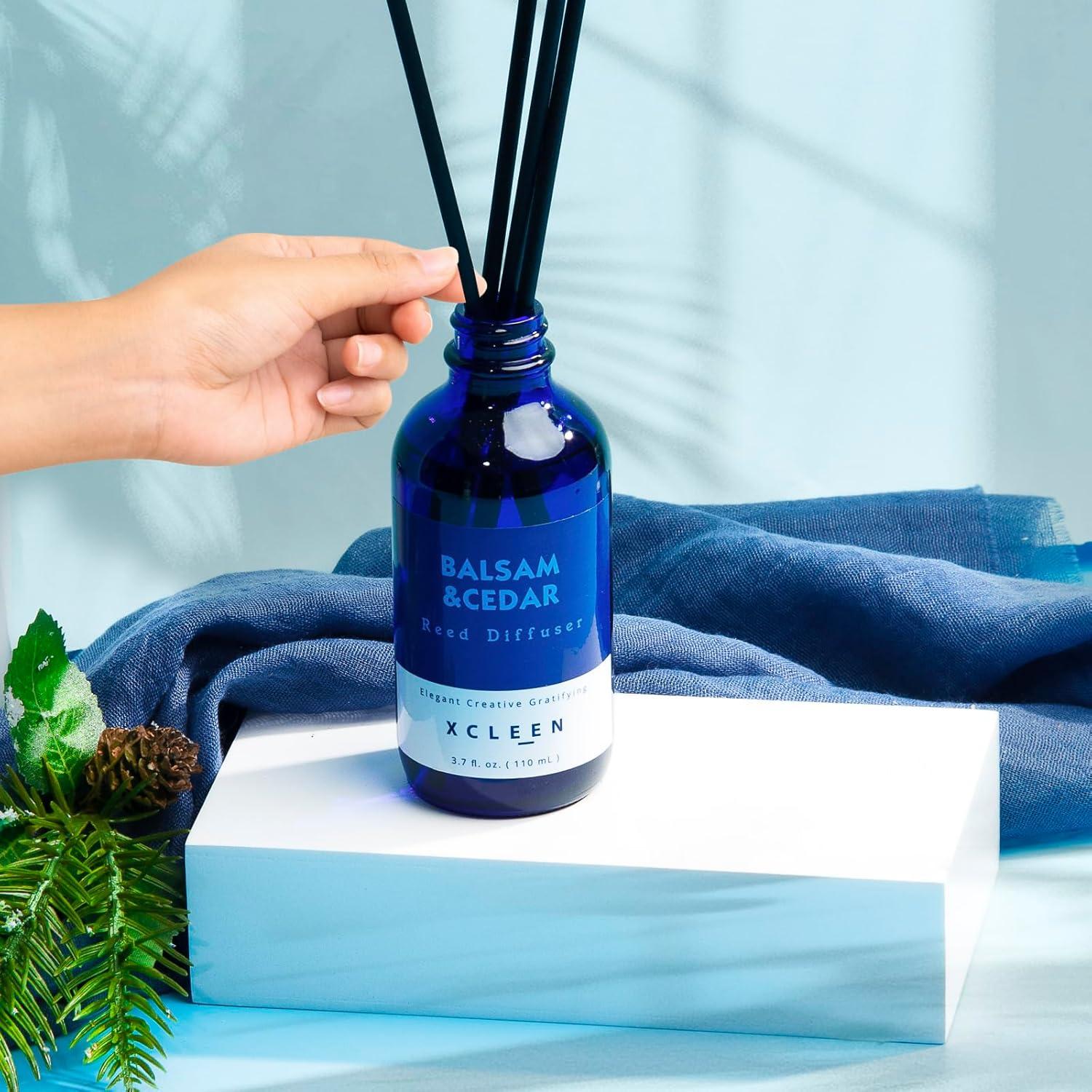 Difusor de caña Xcleen 110 ml Balsamo y Cedro para hogar