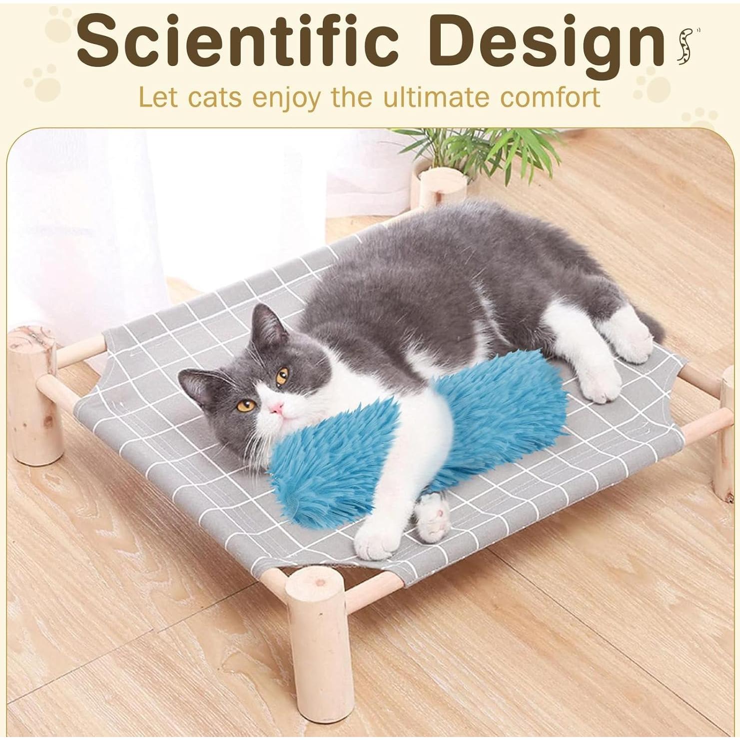 Juguetes para Gatos SINROBO - Almohadas Catnip 3 Piezas