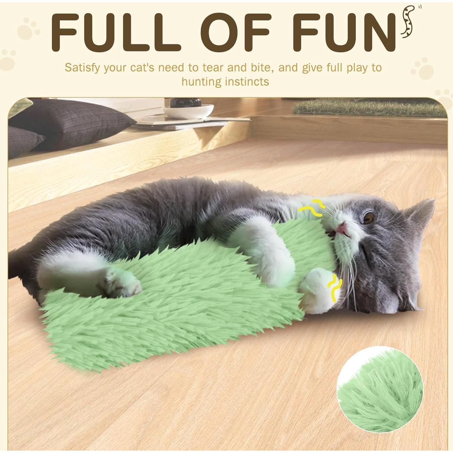 Juguetes para Gatos SINROBO - Almohadas Catnip 3 Piezas