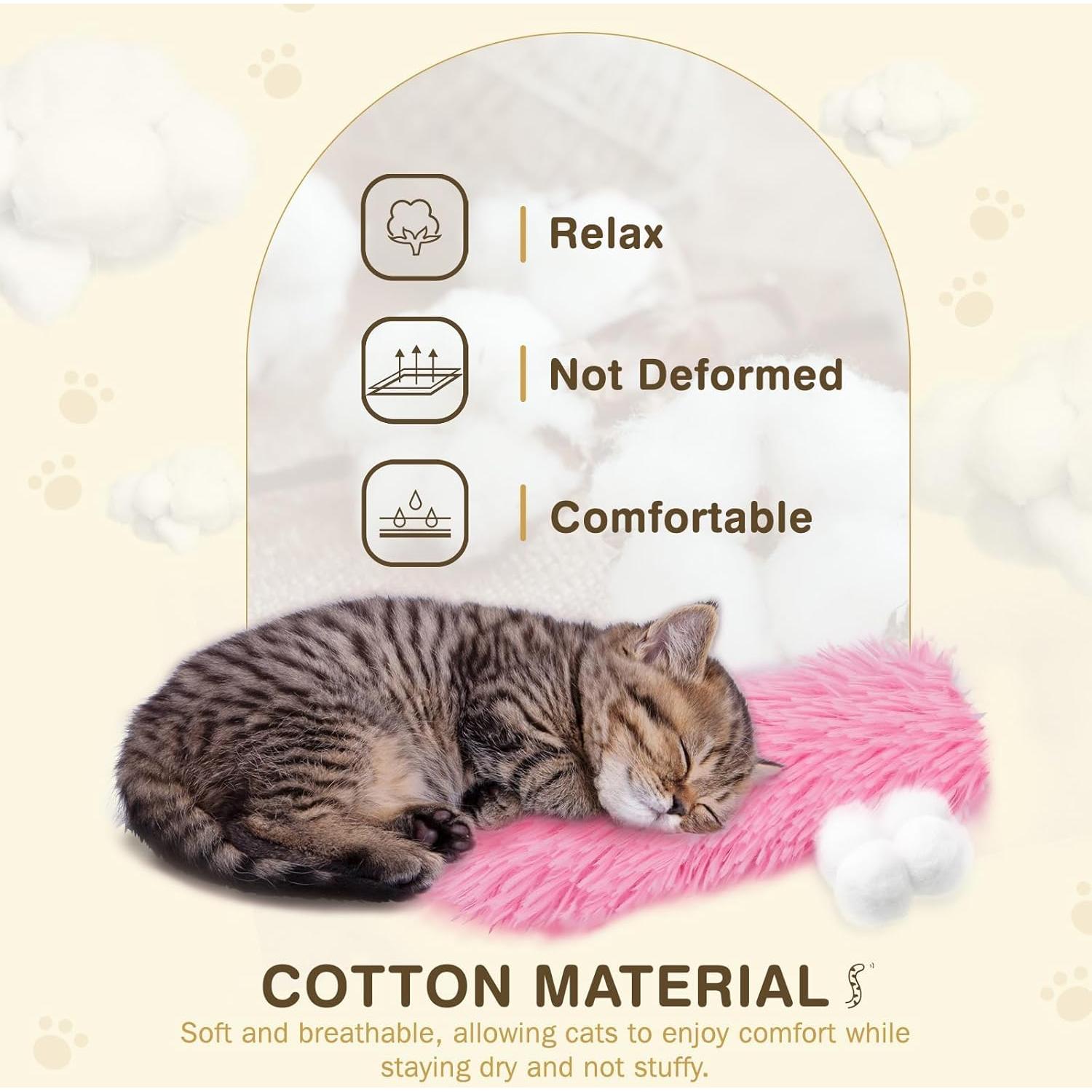 Juguetes para Gatos SINROBO - Almohadas Catnip 3 Piezas