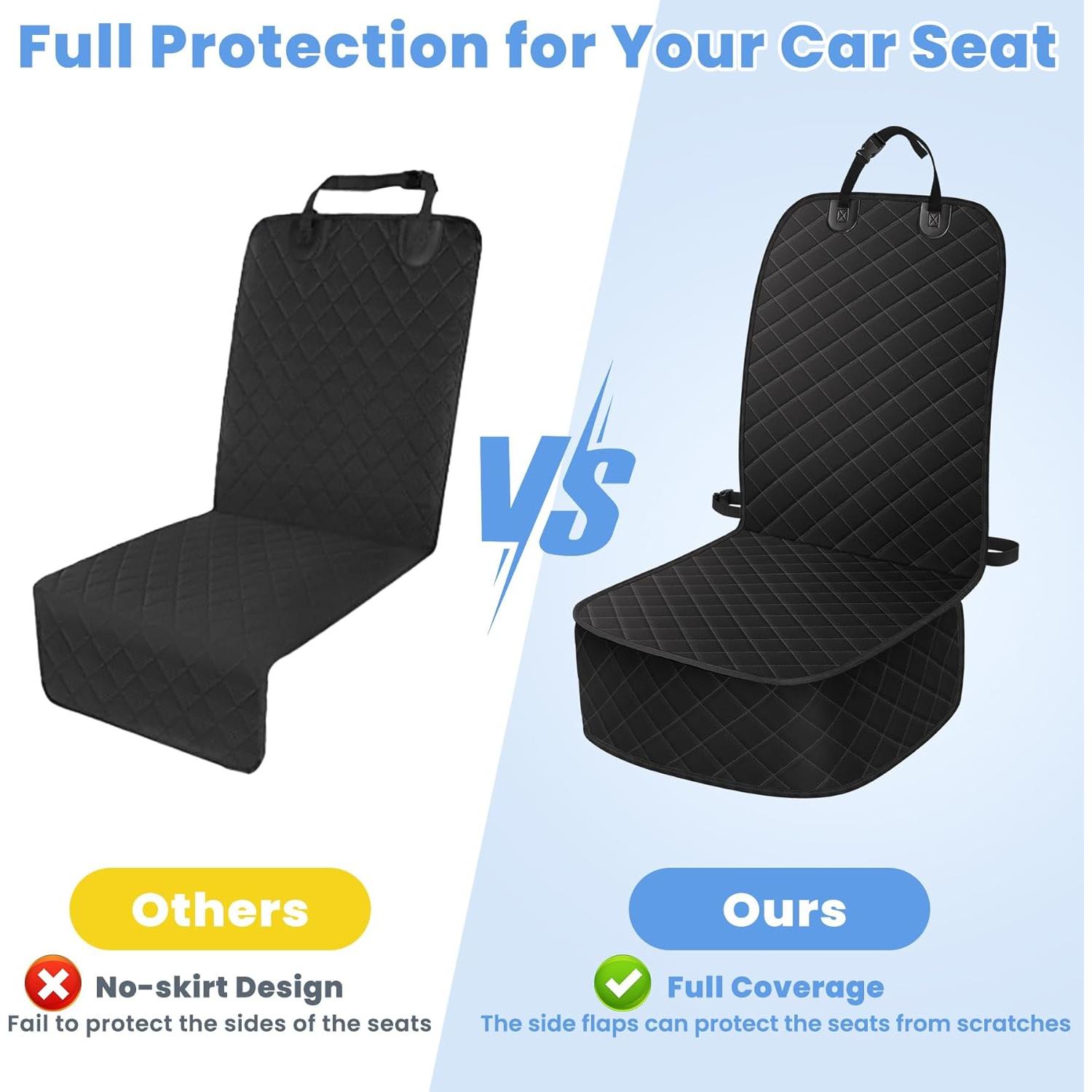 Fundas de Asiento para Perros ELONGRIVER Impermeables 2 Paquetes