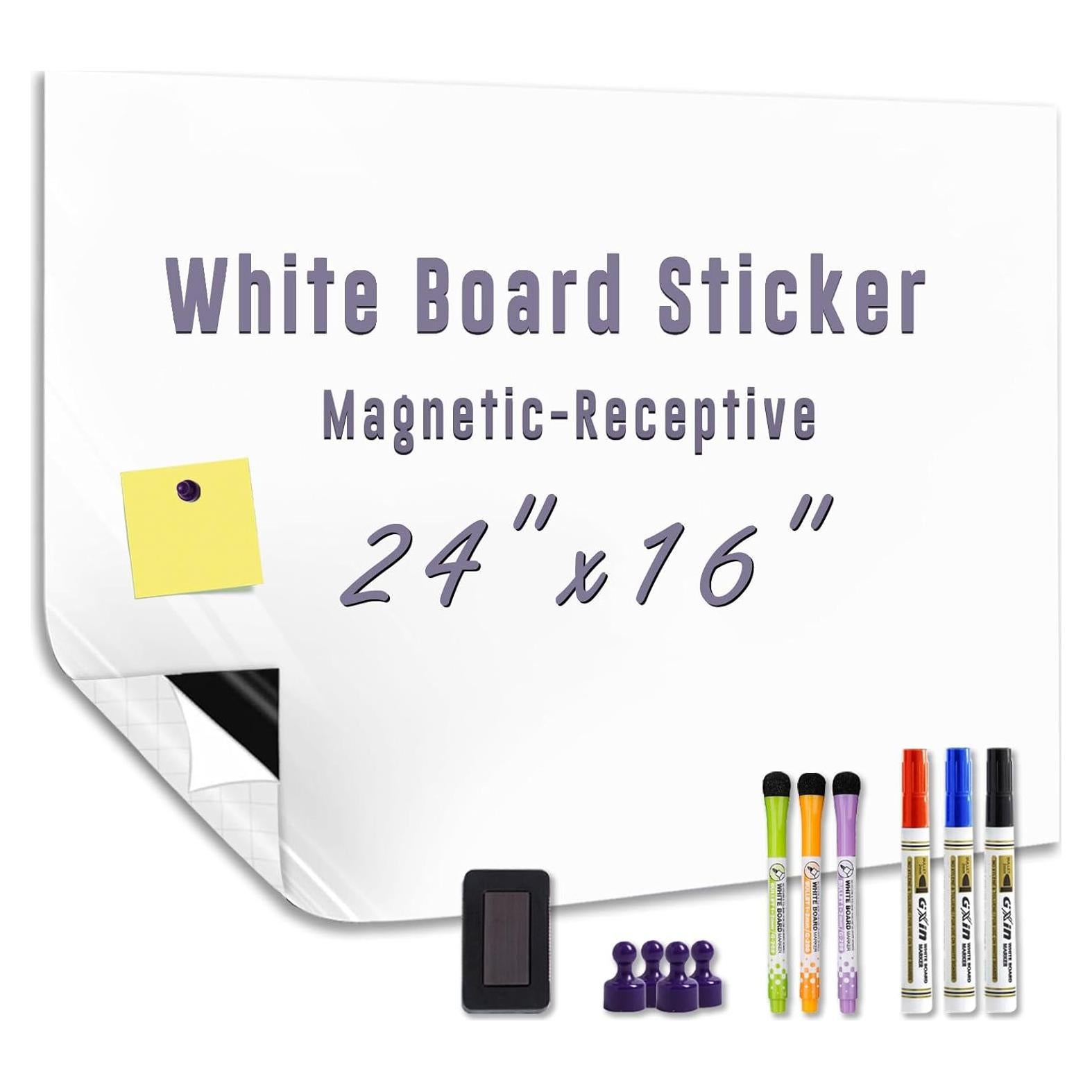 Pegatina de Pizarra Magnética HeatPomelo 61x41 cm Borrable