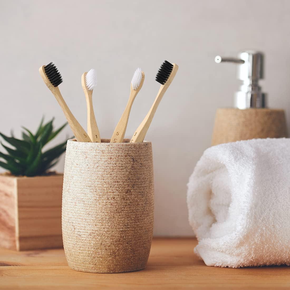 Cepillos de Dientes de Bambú Ecológicos NUDUKO - Paquete de 10