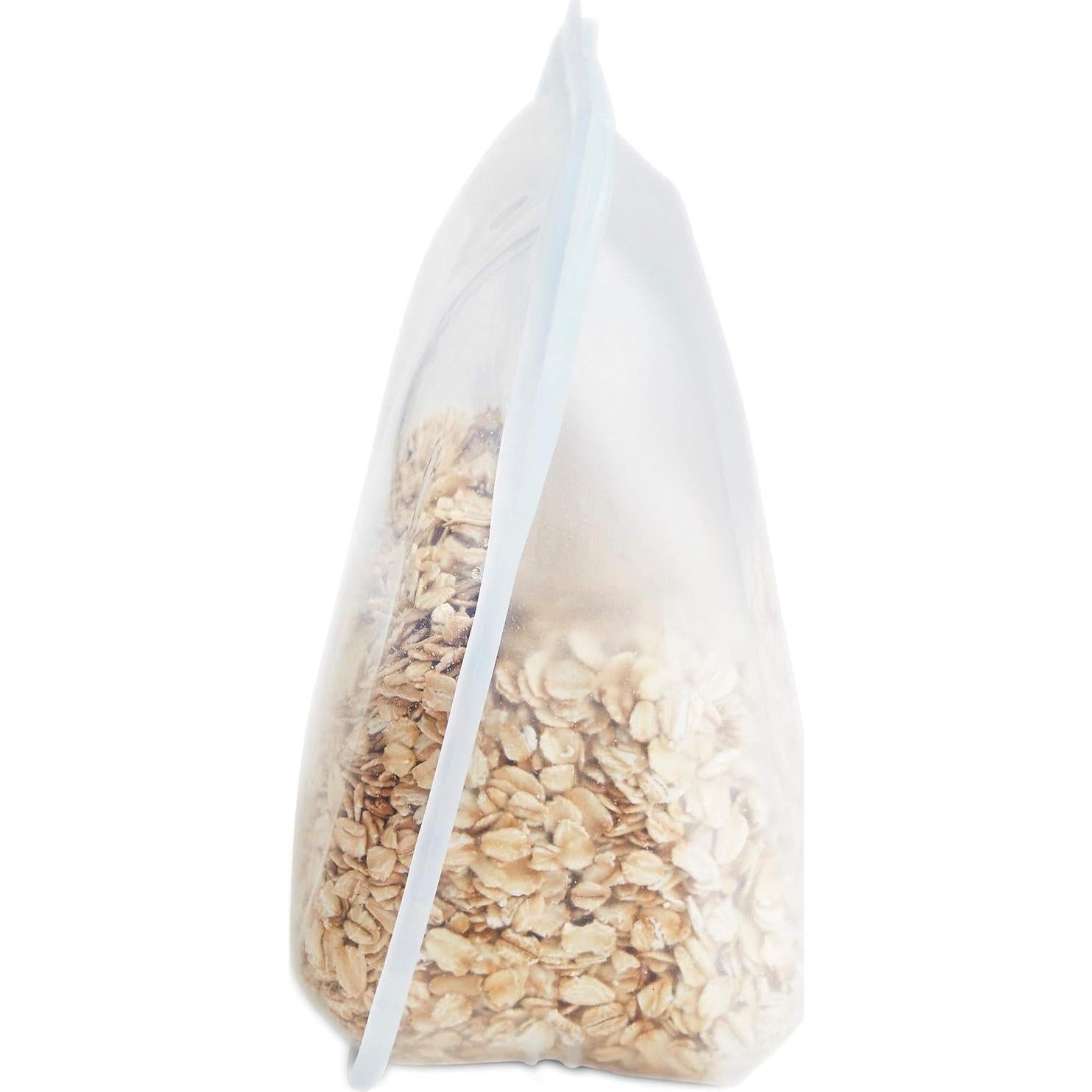 Bolsa de Silicona Reutilizable Stasher 1.65L Transparente