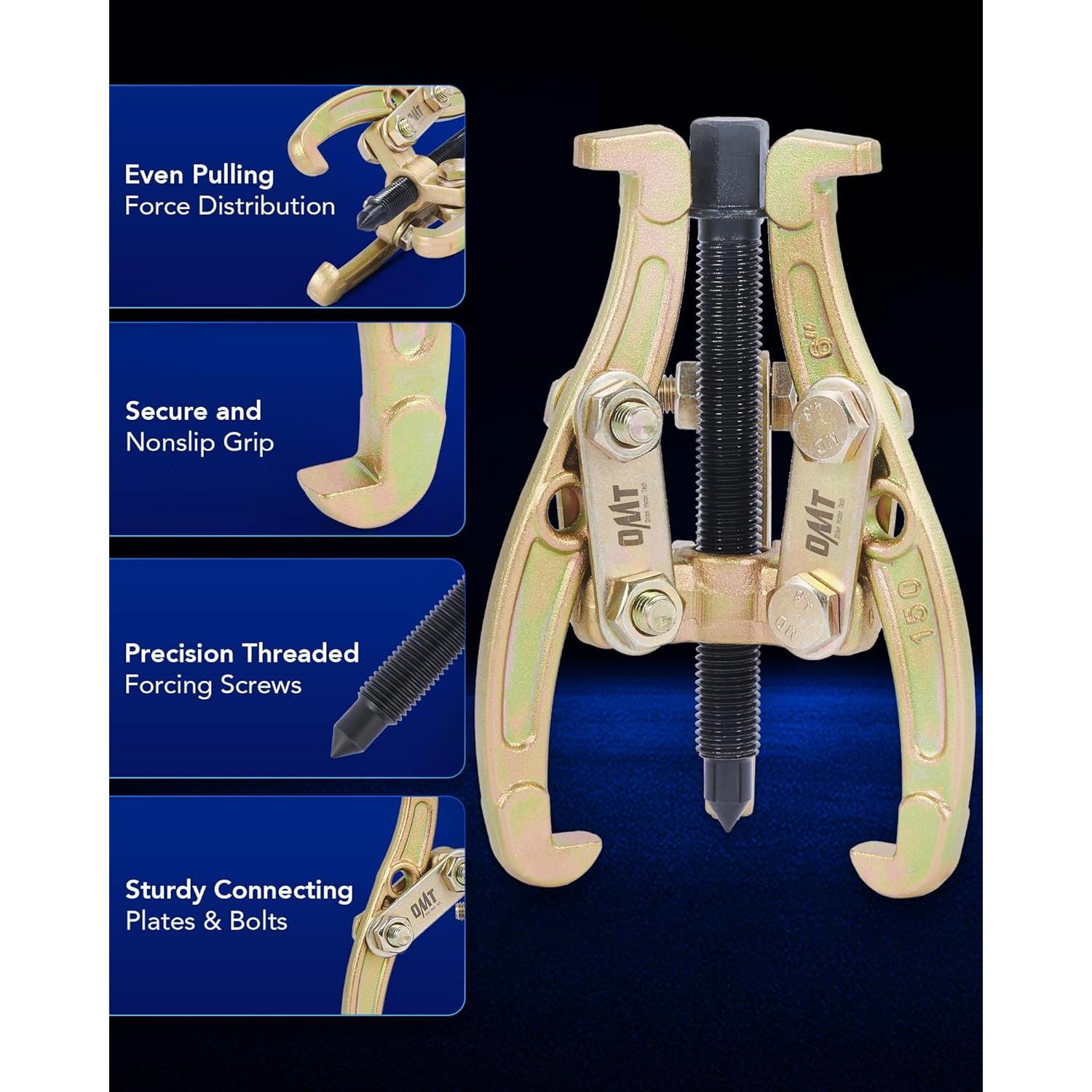 Juego de Extractores de Engranajes Orion Motor Tech 4 Pzas