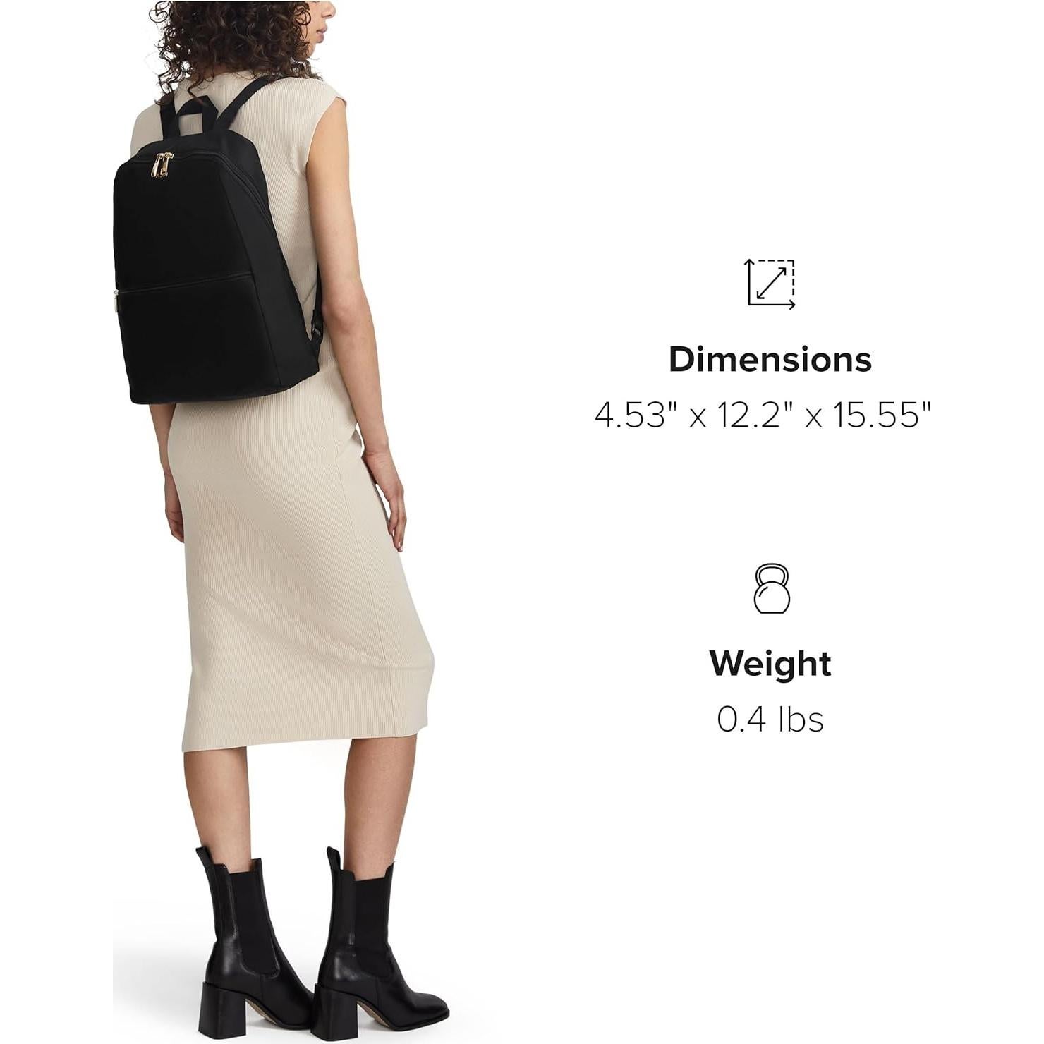 Mochila Plegable TUMI Just In Case Negra 39.4x31.2x11.4 cm