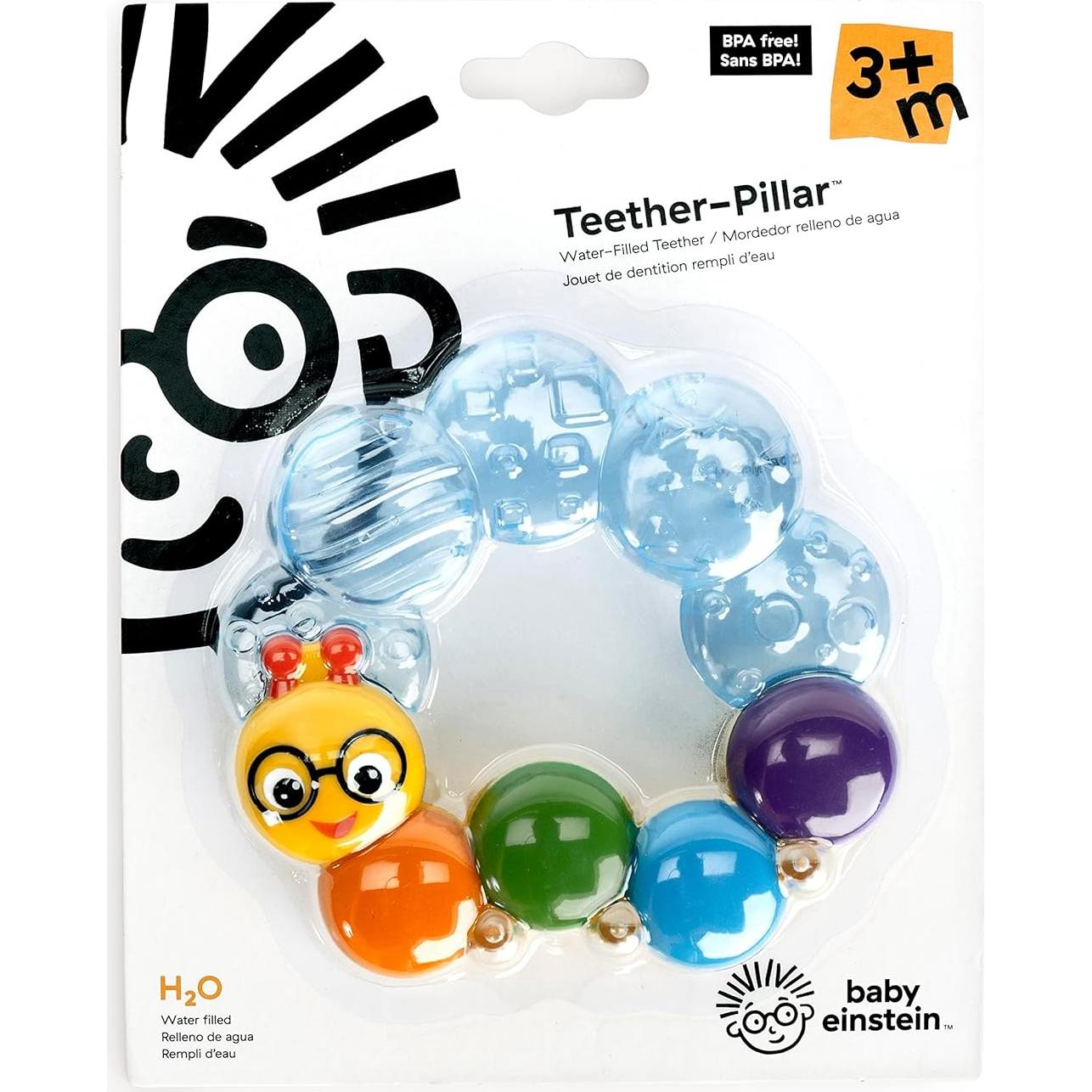 Sonajero Mordedor Frío Baby Einstein Teether-pillar 3 meses+