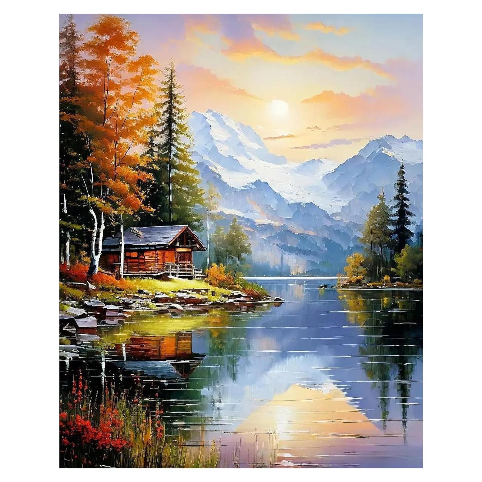 Kit de Pintura por Números PRASIO Adultos 40.6x50.8 cm