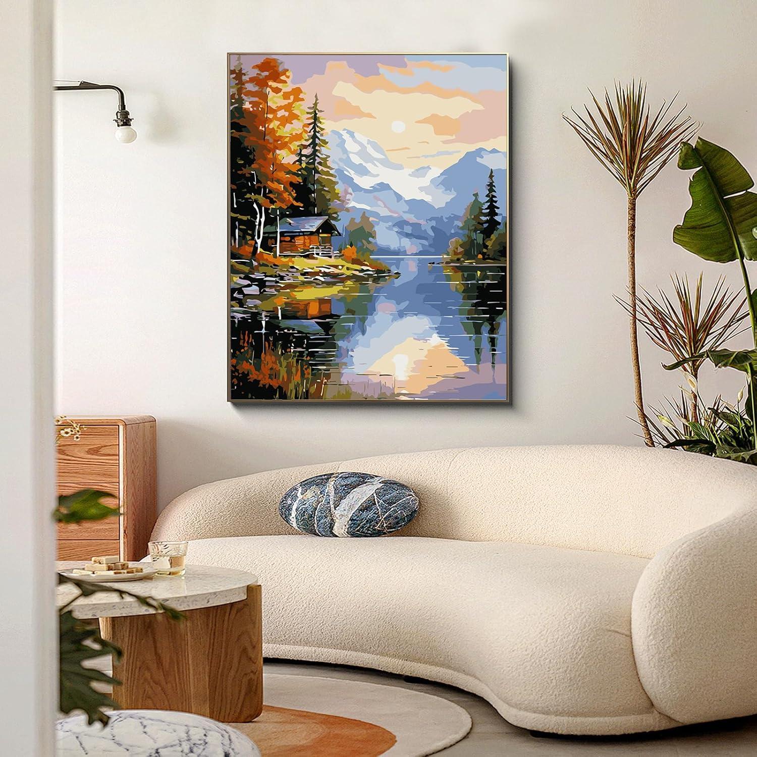 Kit de Pintura por Números PRASIO Adultos 40.6x50.8 cm