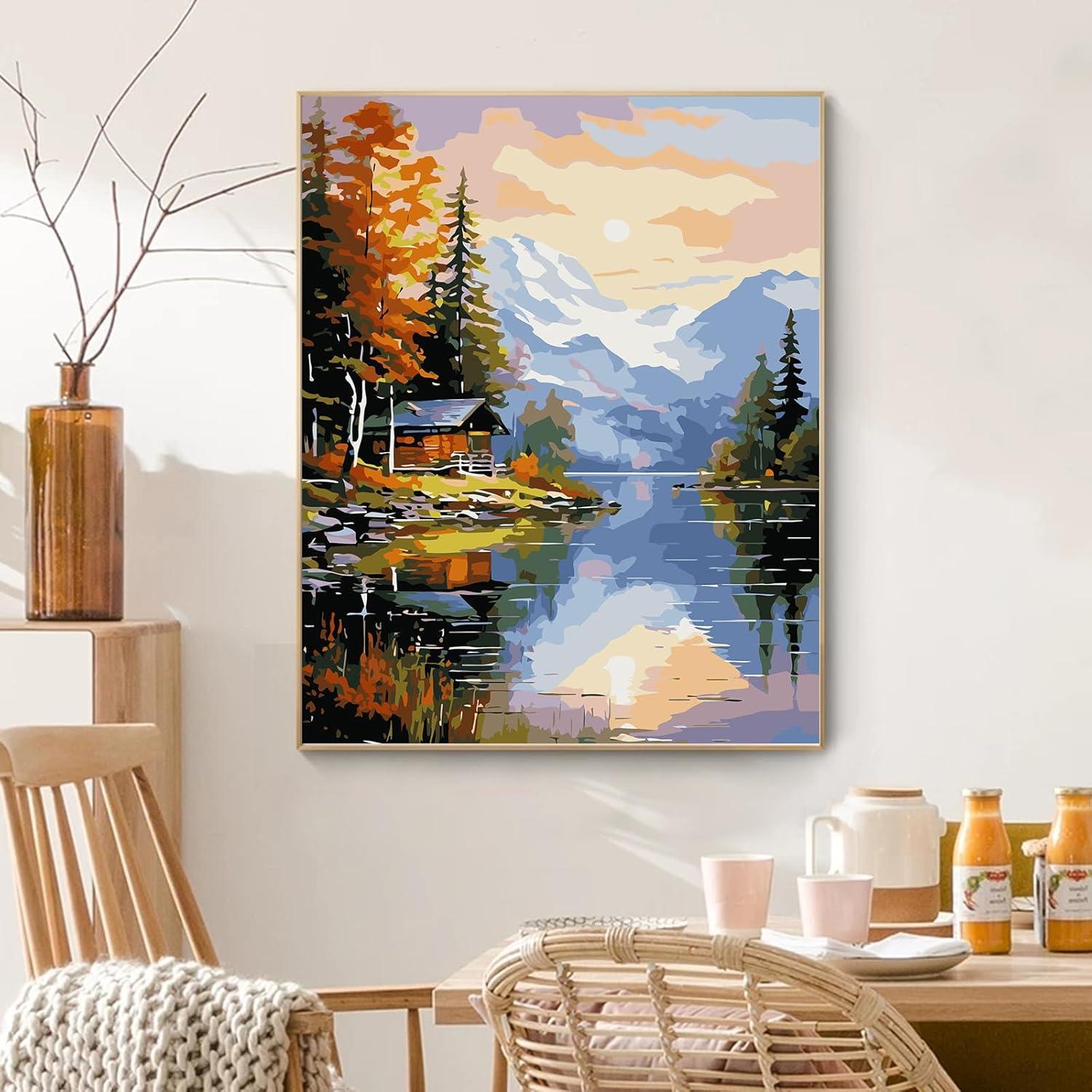 Kit de Pintura por Números PRASIO Adultos 40.6x50.8 cm