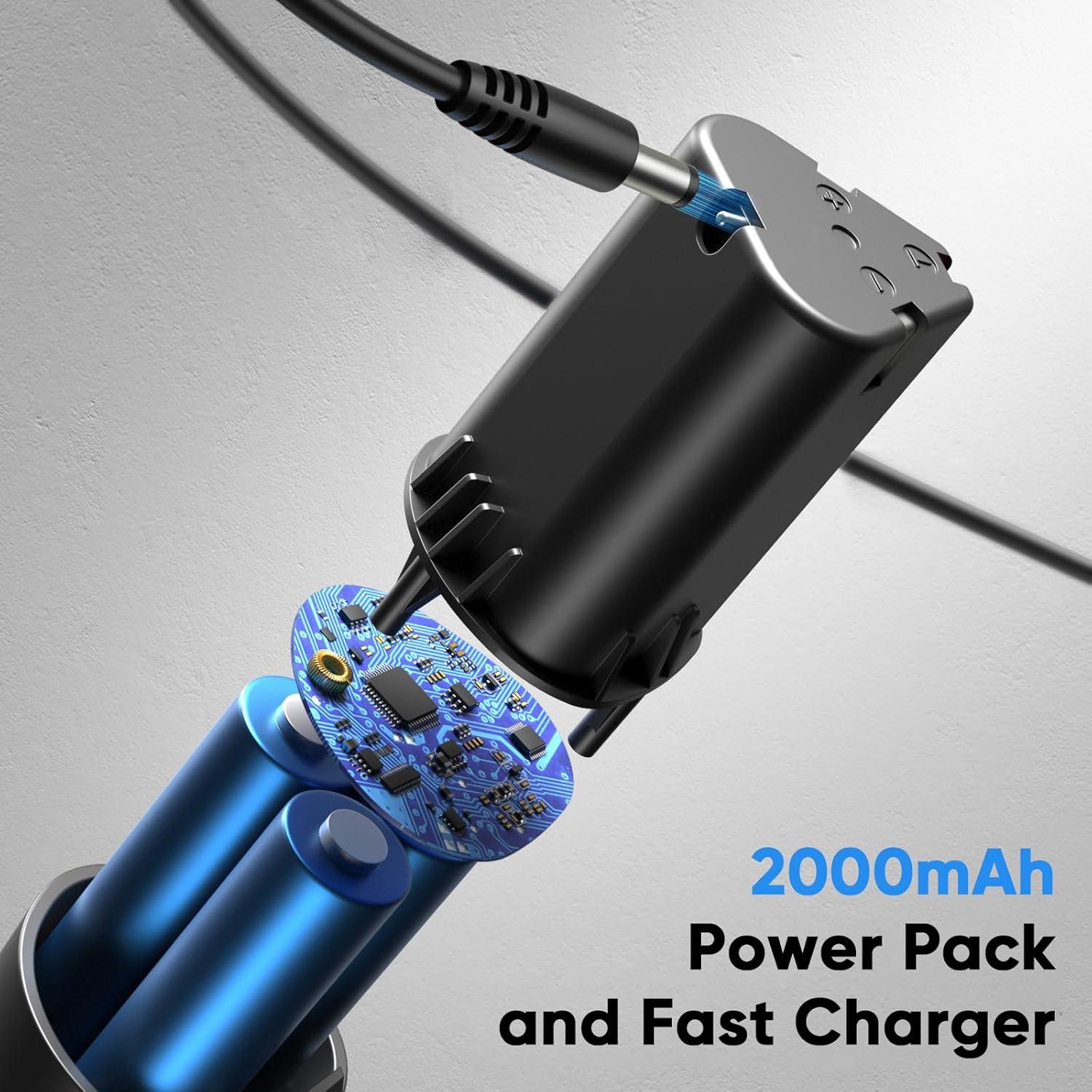 Taladro Inalámbrico VIWKO 12V con 42 Accesorios y Luz LED