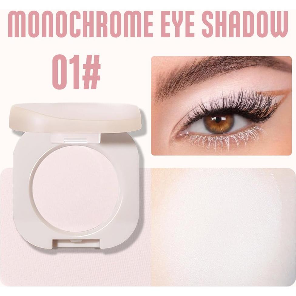 Paleta de Sombra de Ojos Mate FeiCuiYun 01 Blanca 17.86g