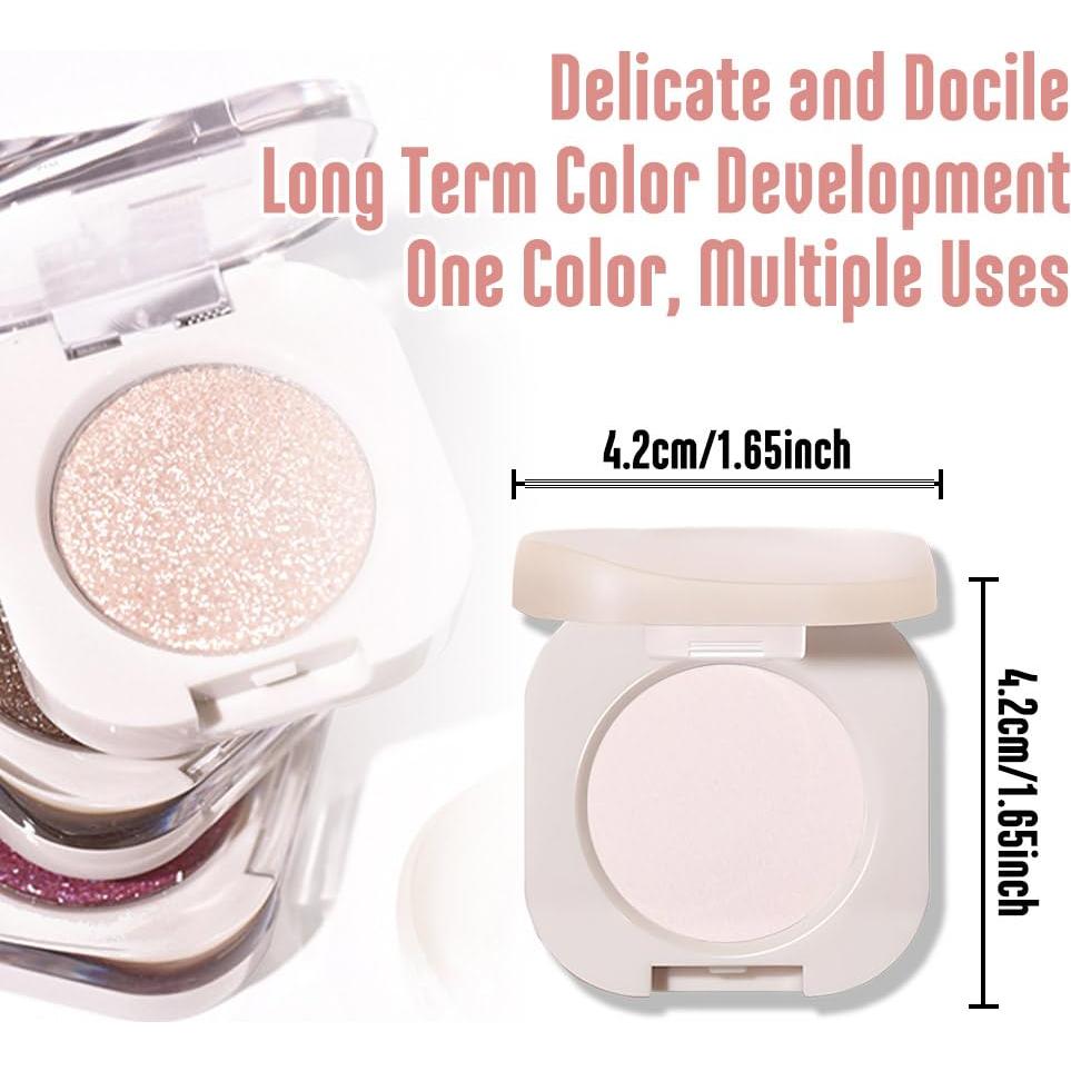 Paleta de Sombra de Ojos Mate FeiCuiYun 01 Blanca 17.86g