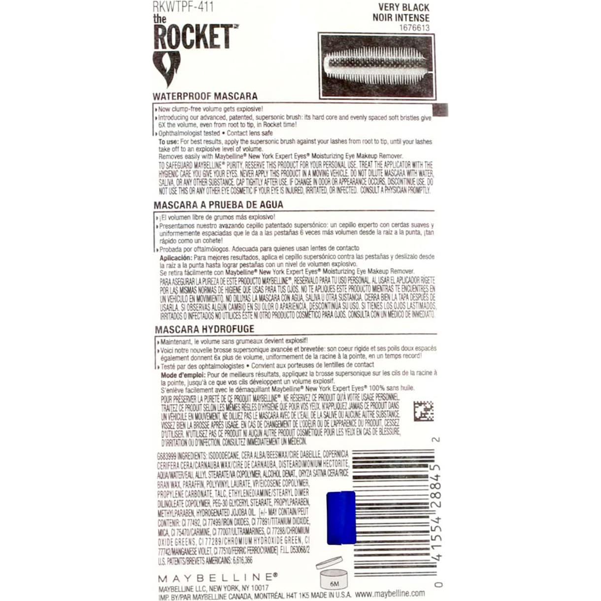 Máscara a Prueba de Agua Maybelline Volume' Express 8.5 ml