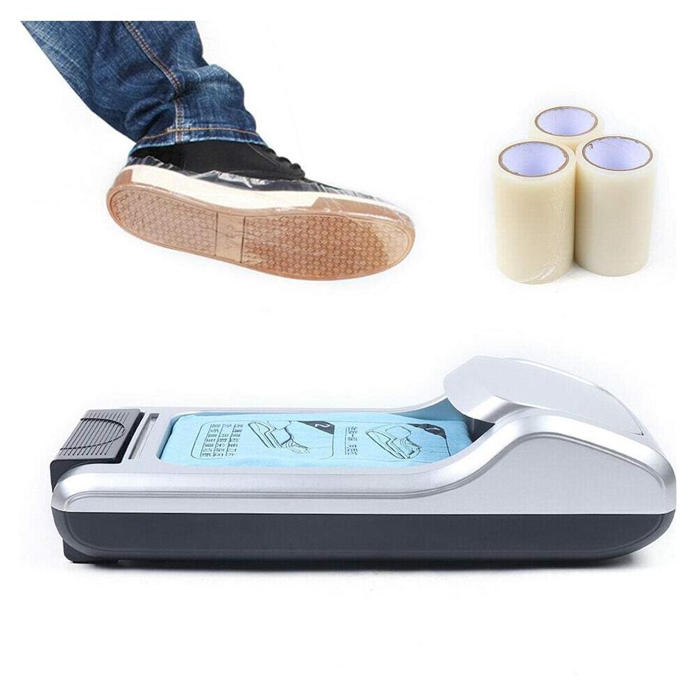 Dispensador Automático de Cubiertas de Zapatos Headery Gris