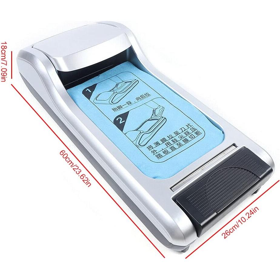 Dispensador Automático de Cubiertas de Zapatos Headery Gris