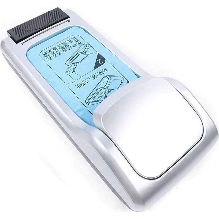 Dispensador Automático de Cubiertas de Zapatos Headery Gris