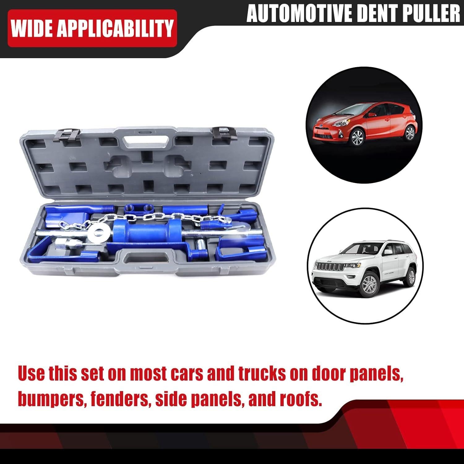 Extractor de Abolladuras FEXON 15PCS Kit Reparación 8.64kg