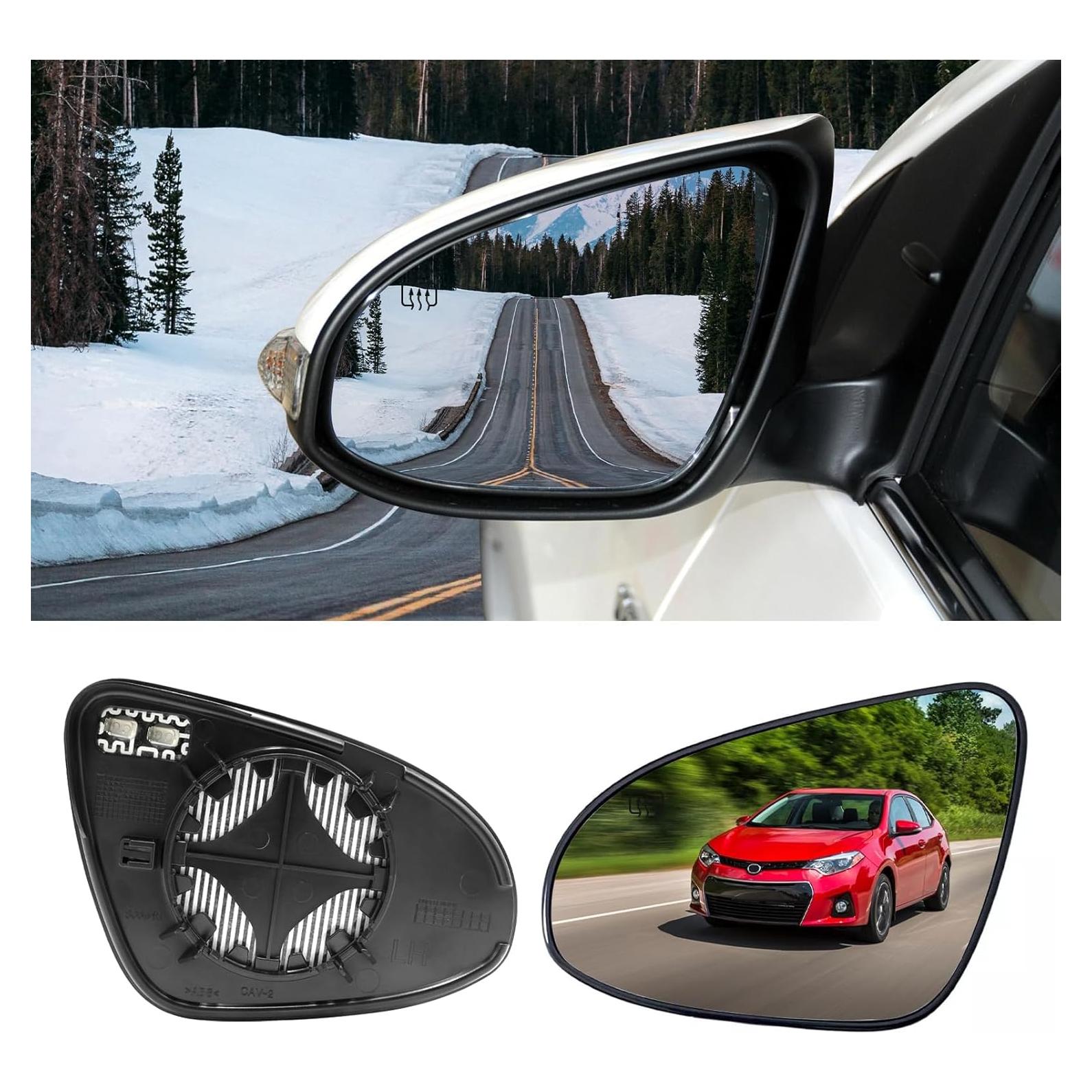 Cristal Espejo Calentado Izquierdo Moonlinks Toyota Corolla 2014-2019