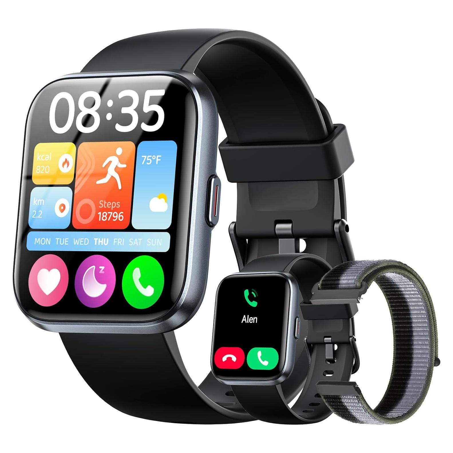 Reloj Inteligente Hingso ID208 Plus 1.85" Bluetooth Salud 24/7