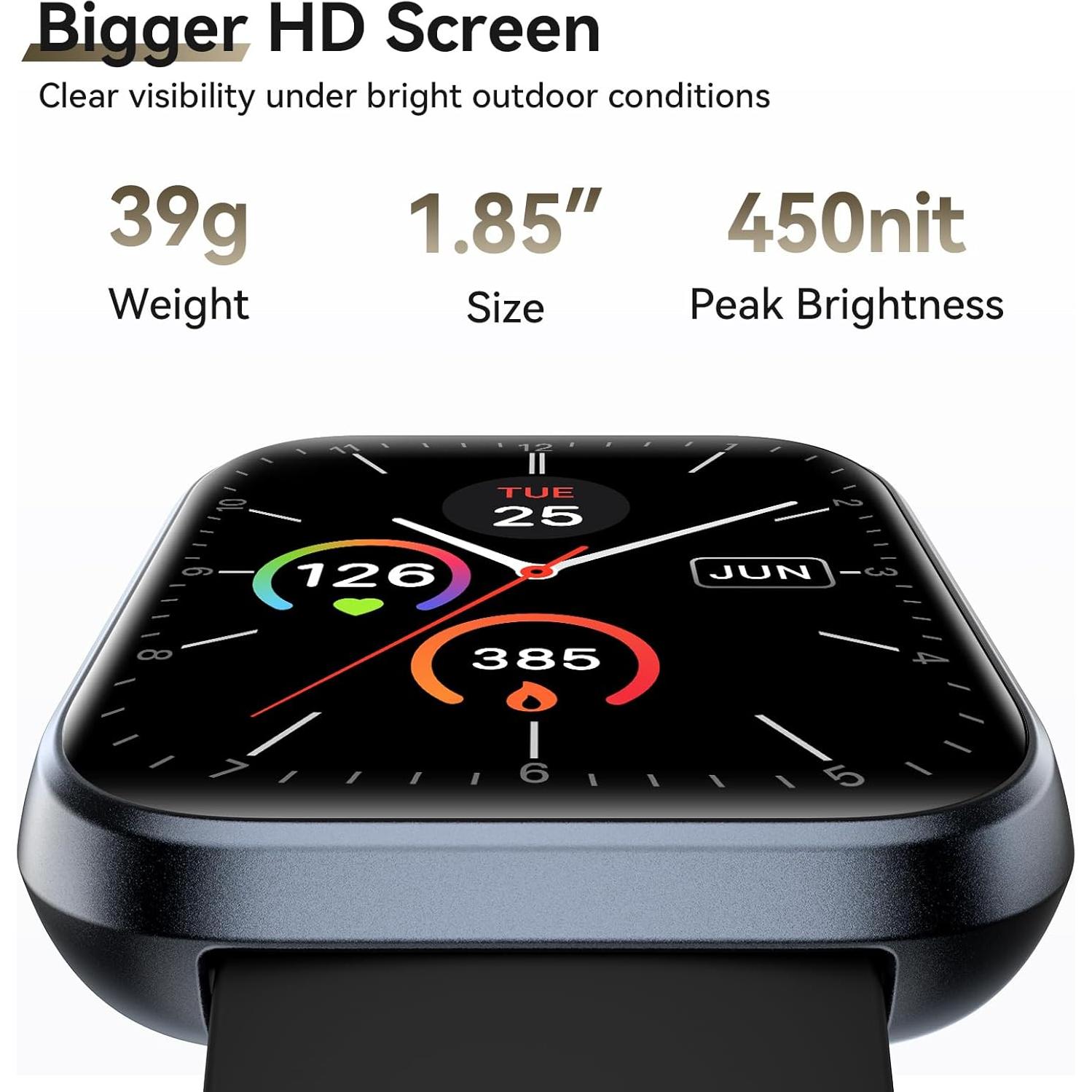 Reloj Inteligente Hingso ID208 Plus 1.85" Bluetooth Salud 24/7