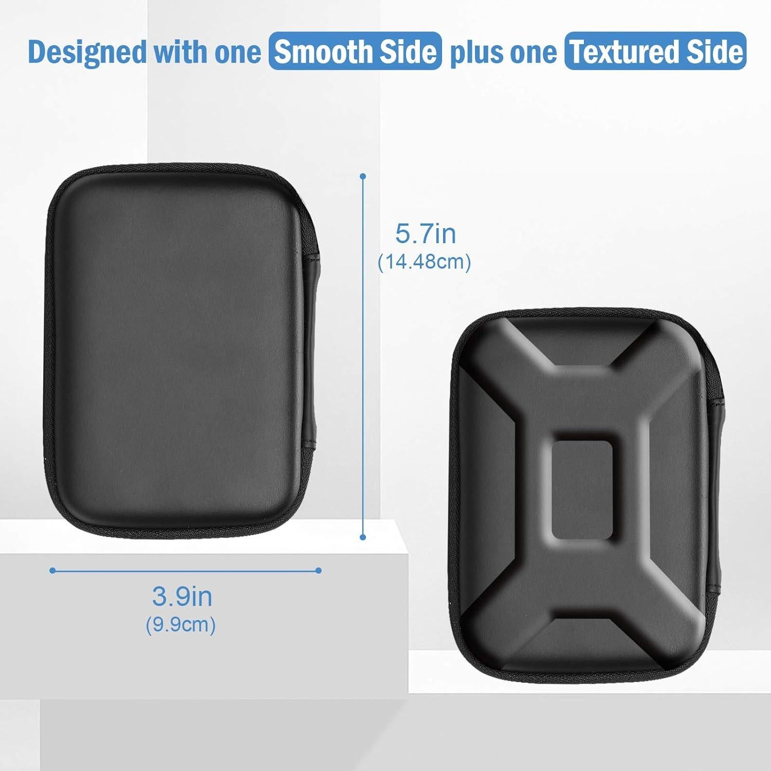 Funda Dura ProCase para Disco Duro Externo 2.5" Negro