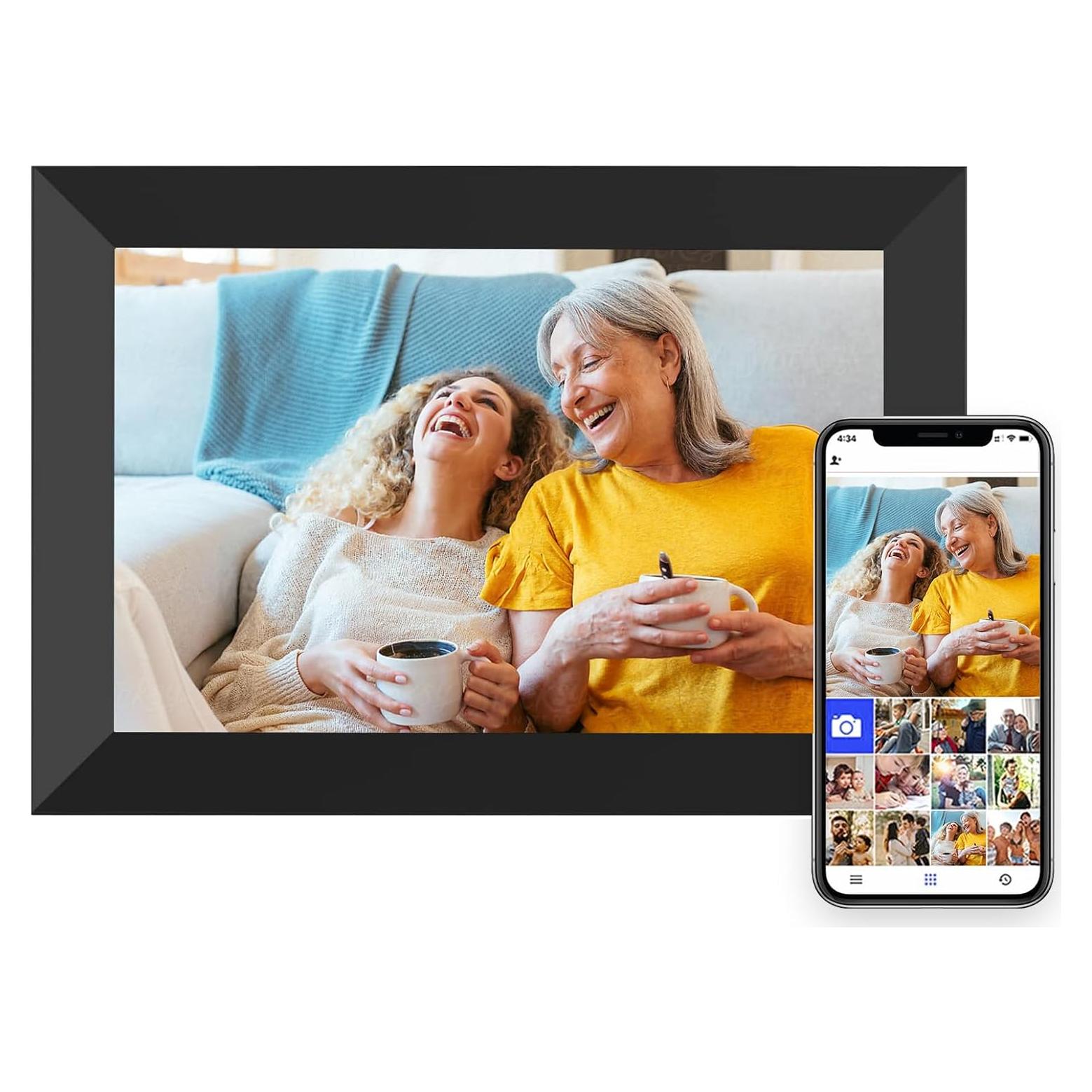 Marco de Fotos Digital WiFi 10.1" IKISMET HD 1280x800