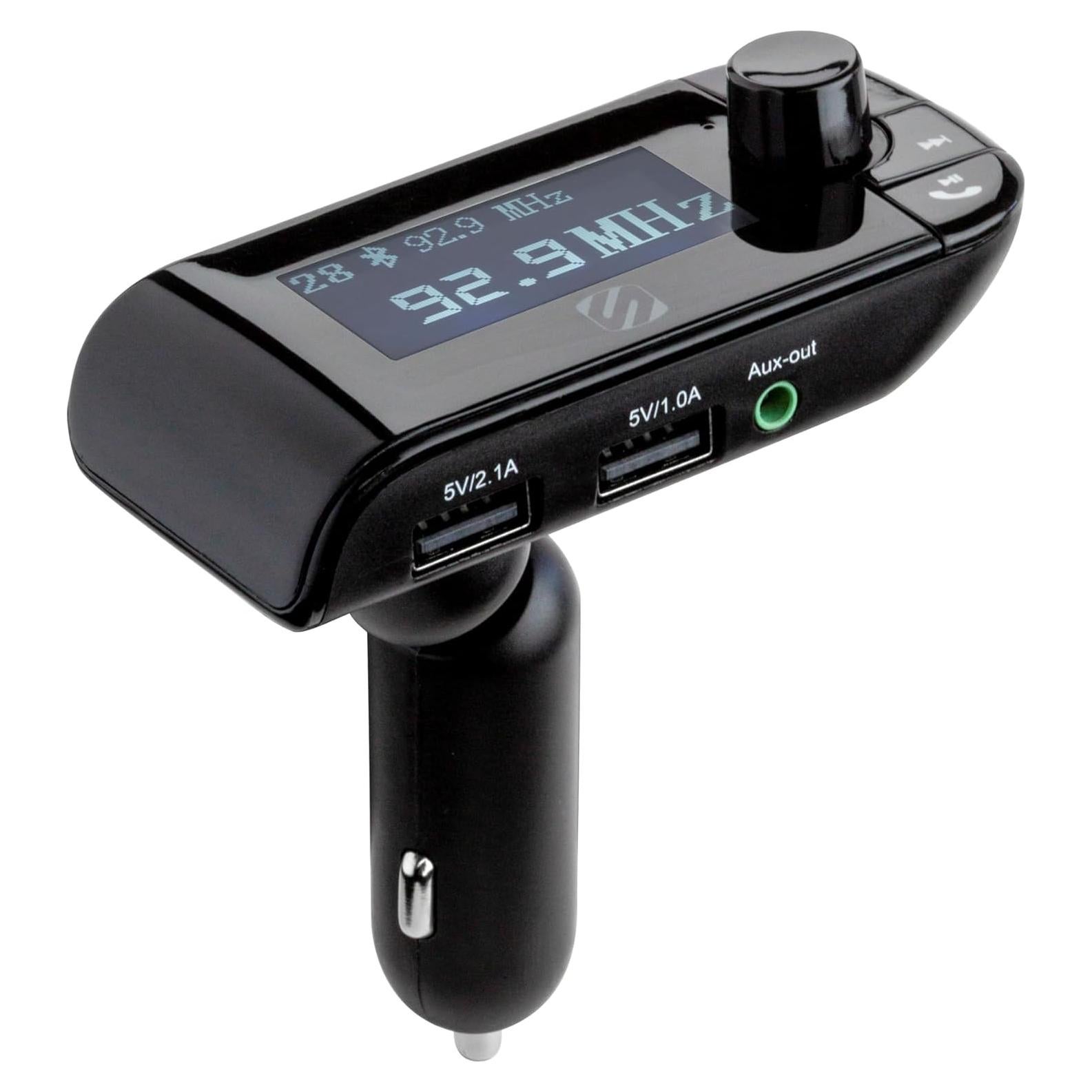 Transmisor FM Bluetooth 5.0 Scosche SBTFM2-XCES0 con Carga USB