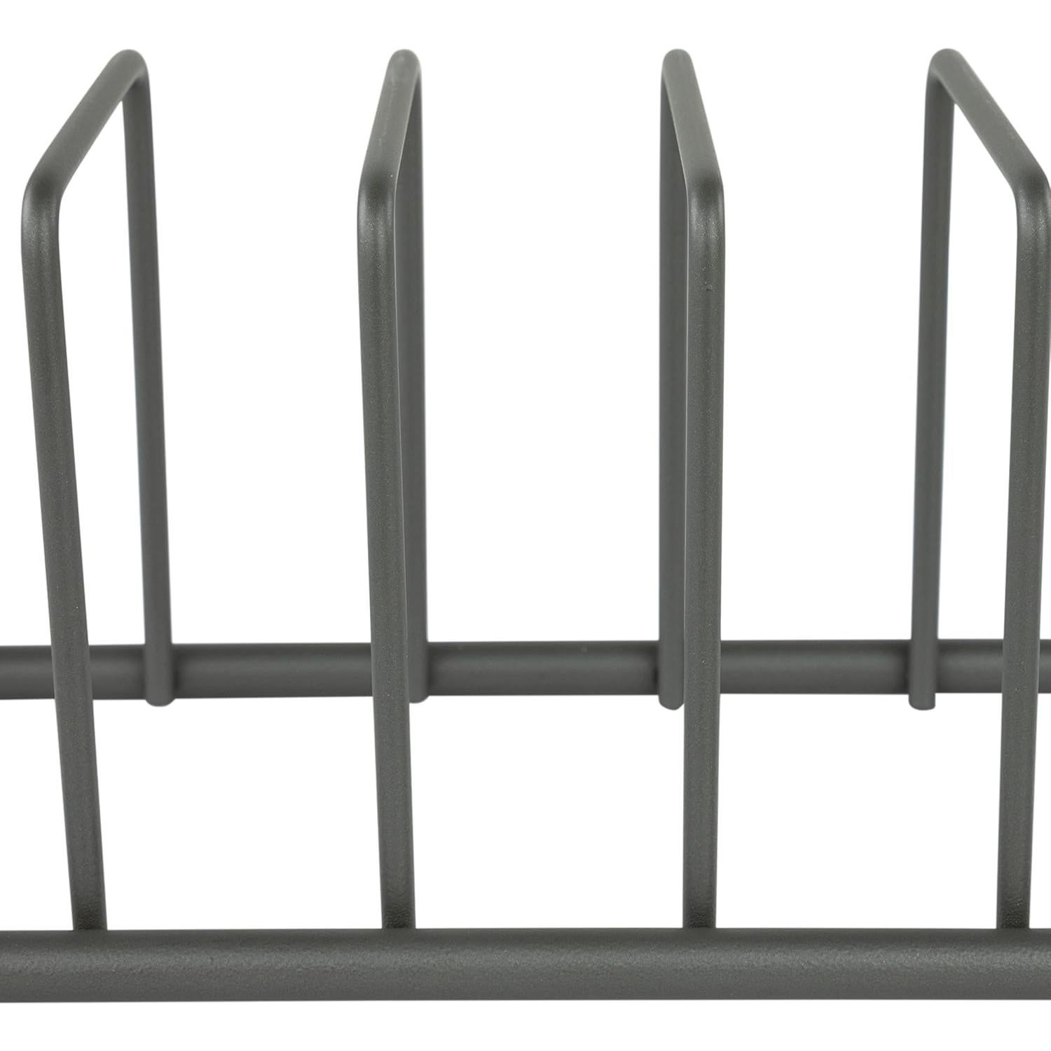 Soporte para Secar Platos Spectrum Euro Gris Industrial 34x11.4 cm