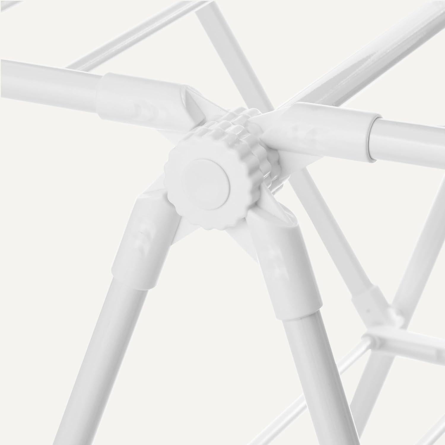 Estante de Secado de Ropa Plegable Amazon Basics 154.94x59.94 cm