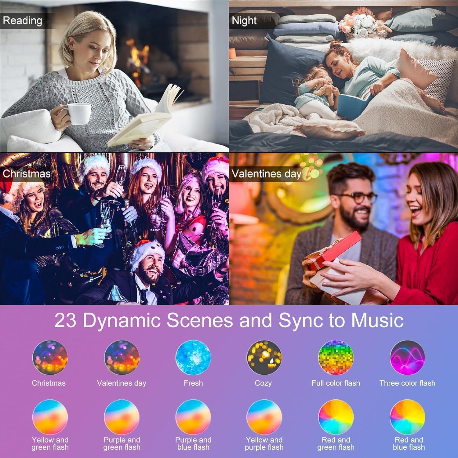 Downlight LED Inteligente 12W SikSog 4" RGB+CCT 12 Piezas