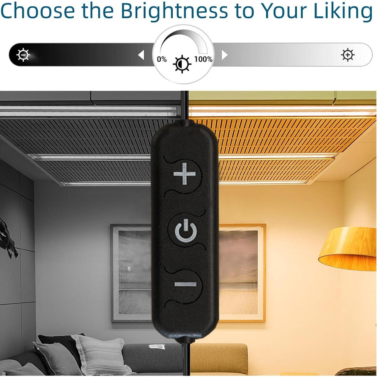 Tira LED regulable RadiantFlux 15.24m 900 LEDs blanco cálido