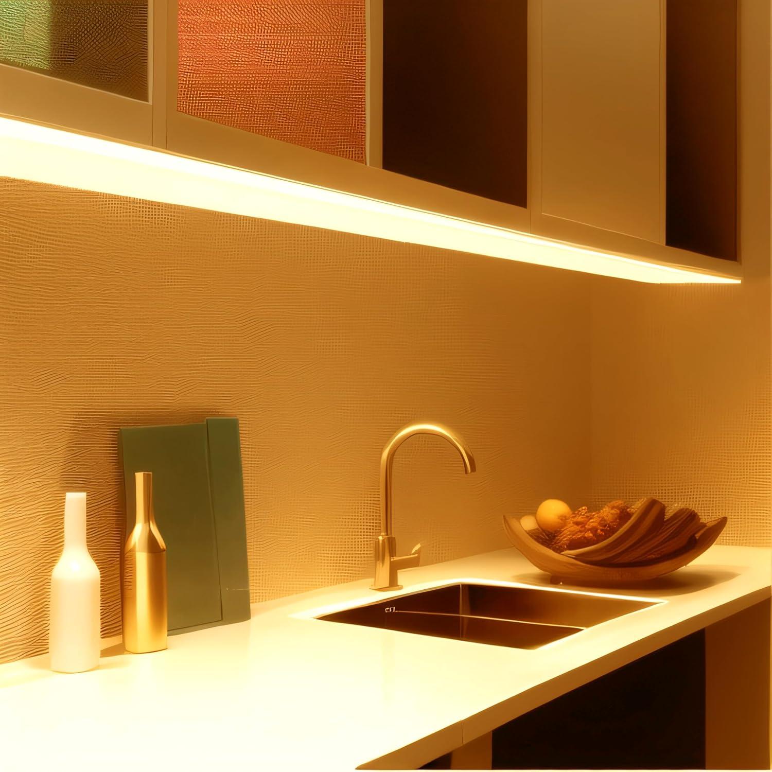 Tira LED regulable RadiantFlux 15.24m 900 LEDs blanco cálido