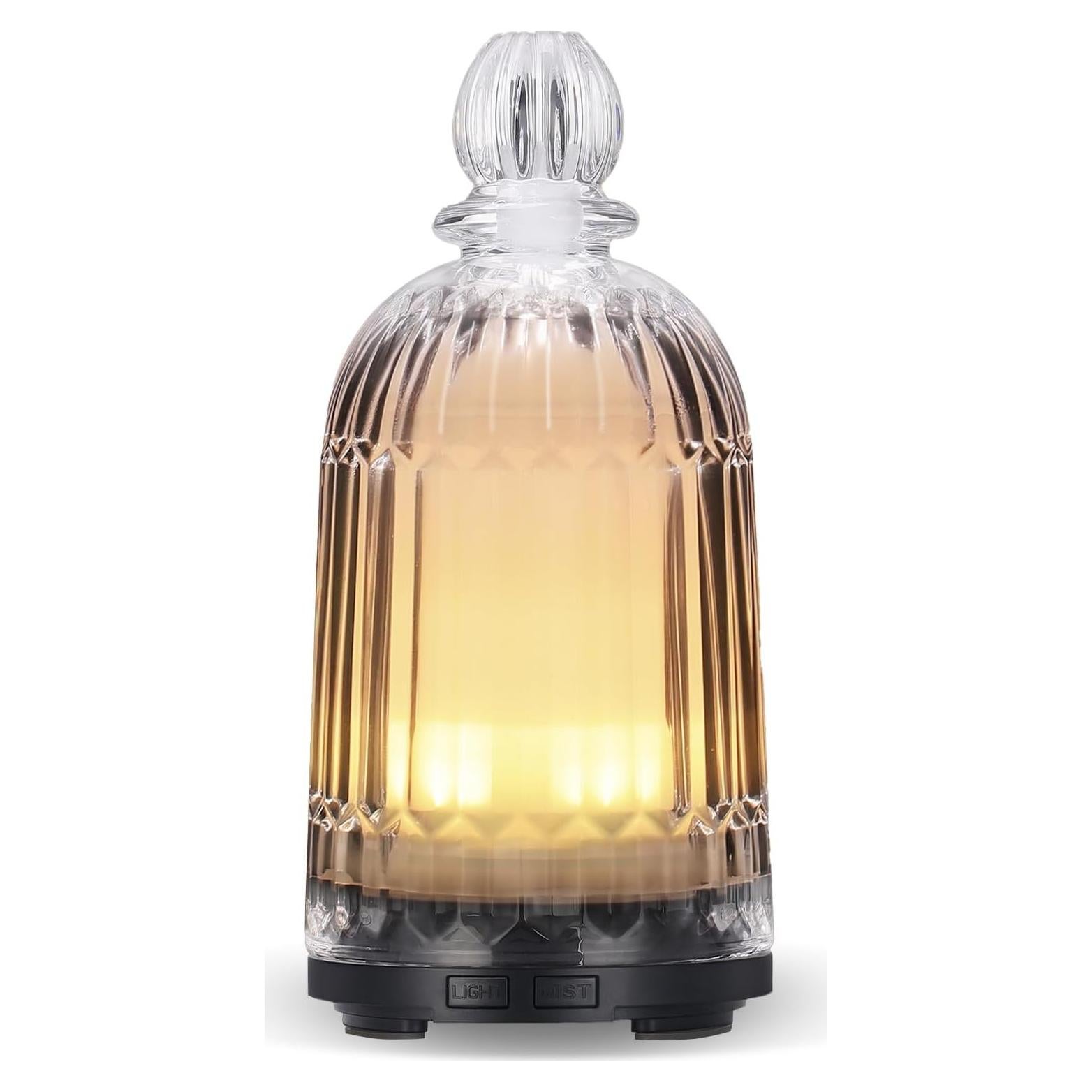 Difusor de Aceite Esencial DOUDING 120ml Ultrasónico Negro