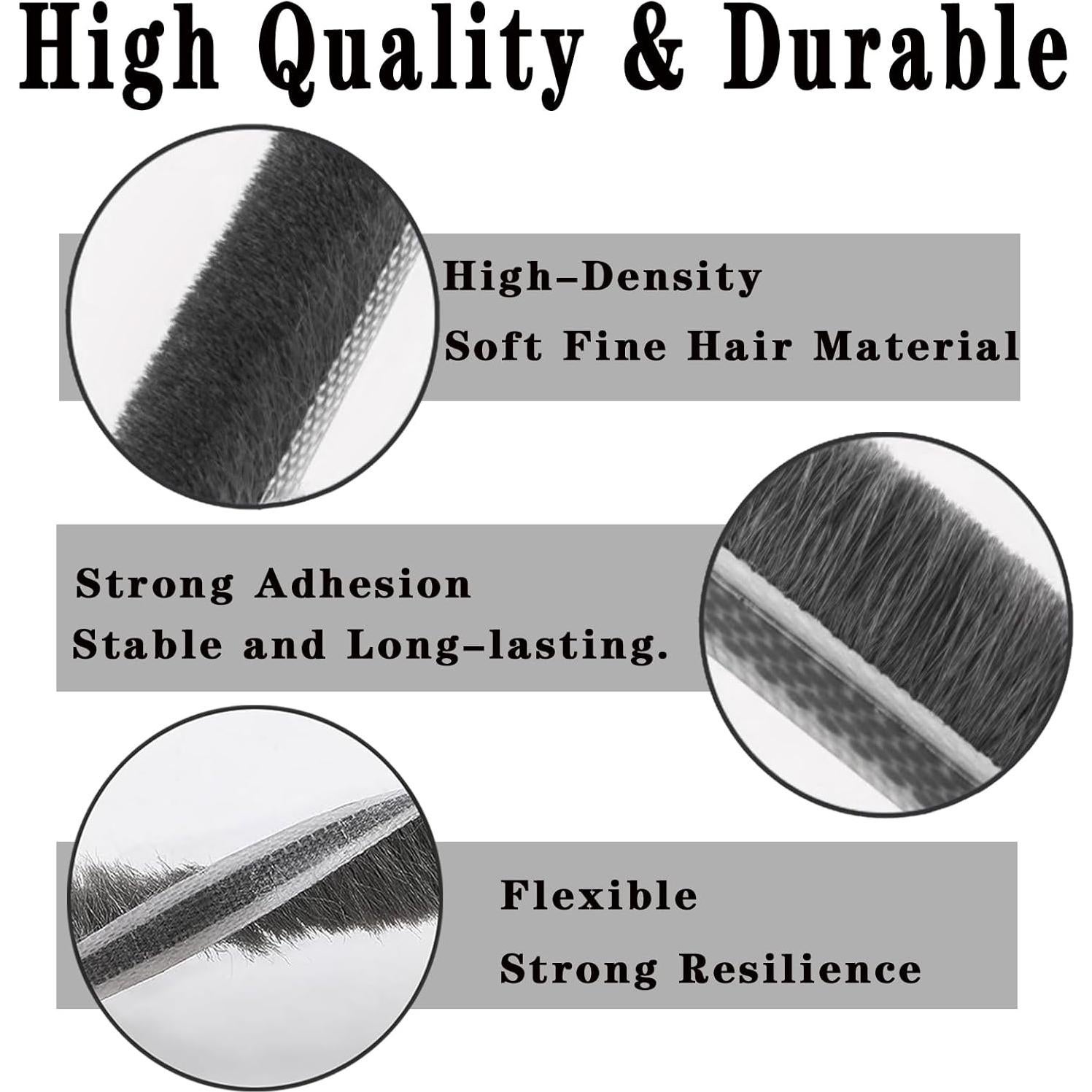 Cepillo de Sellado WEZKYLCG 10.06m Gris Aislante Acústico