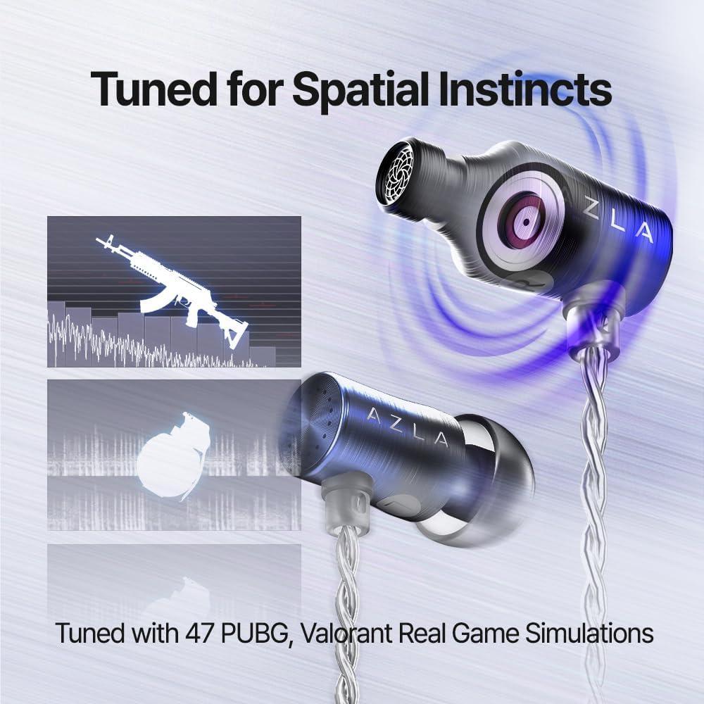 Auriculares Gaming AZLA AZEL GEN 3 con Micrófono - Sonido Posicional