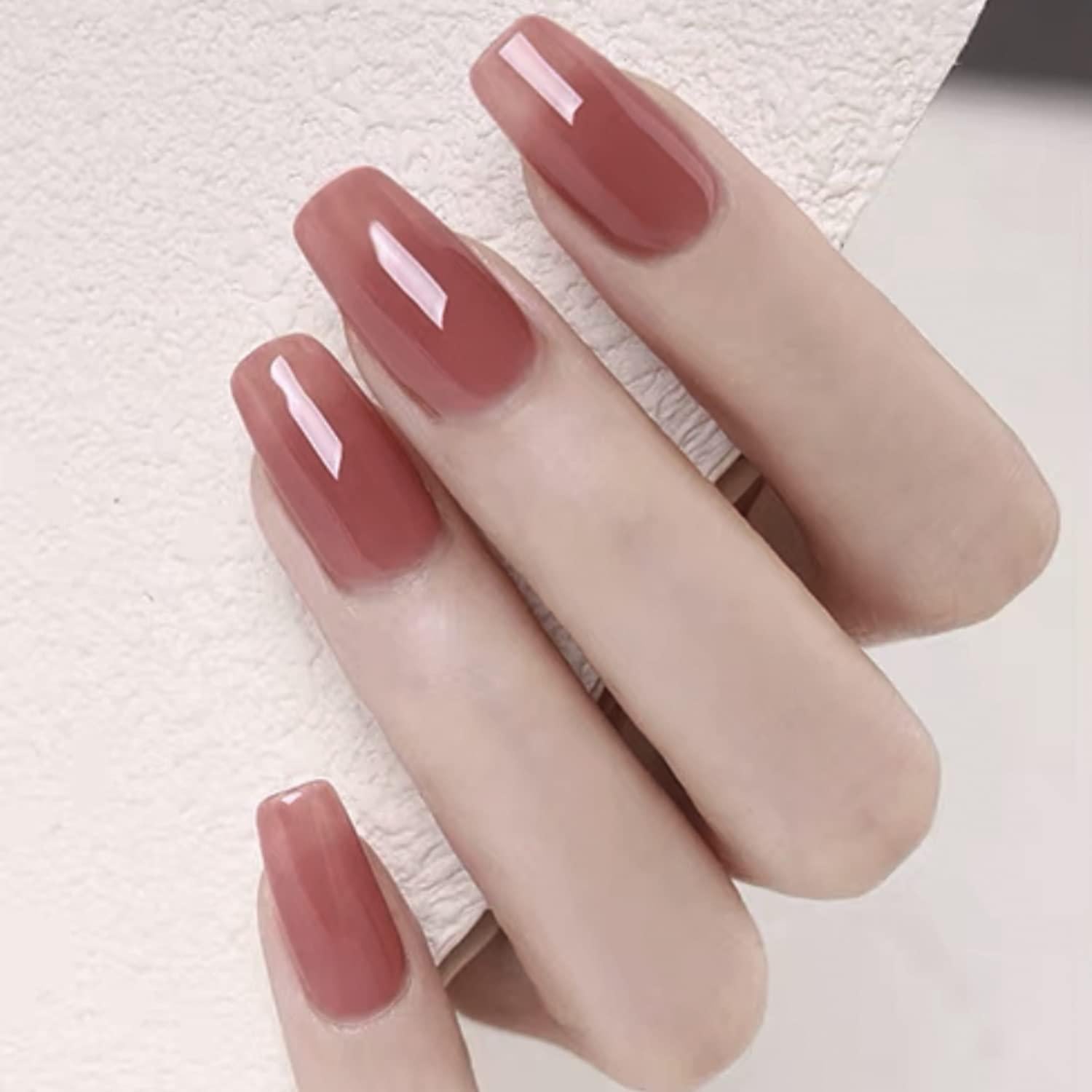 Kit de Esmalte de Uñas Vishine 4pcs Gel 8ml Transparente Nude